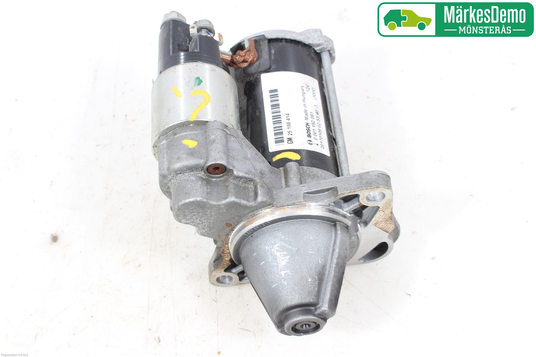 Opel CORSA E 15-19 Startmotor