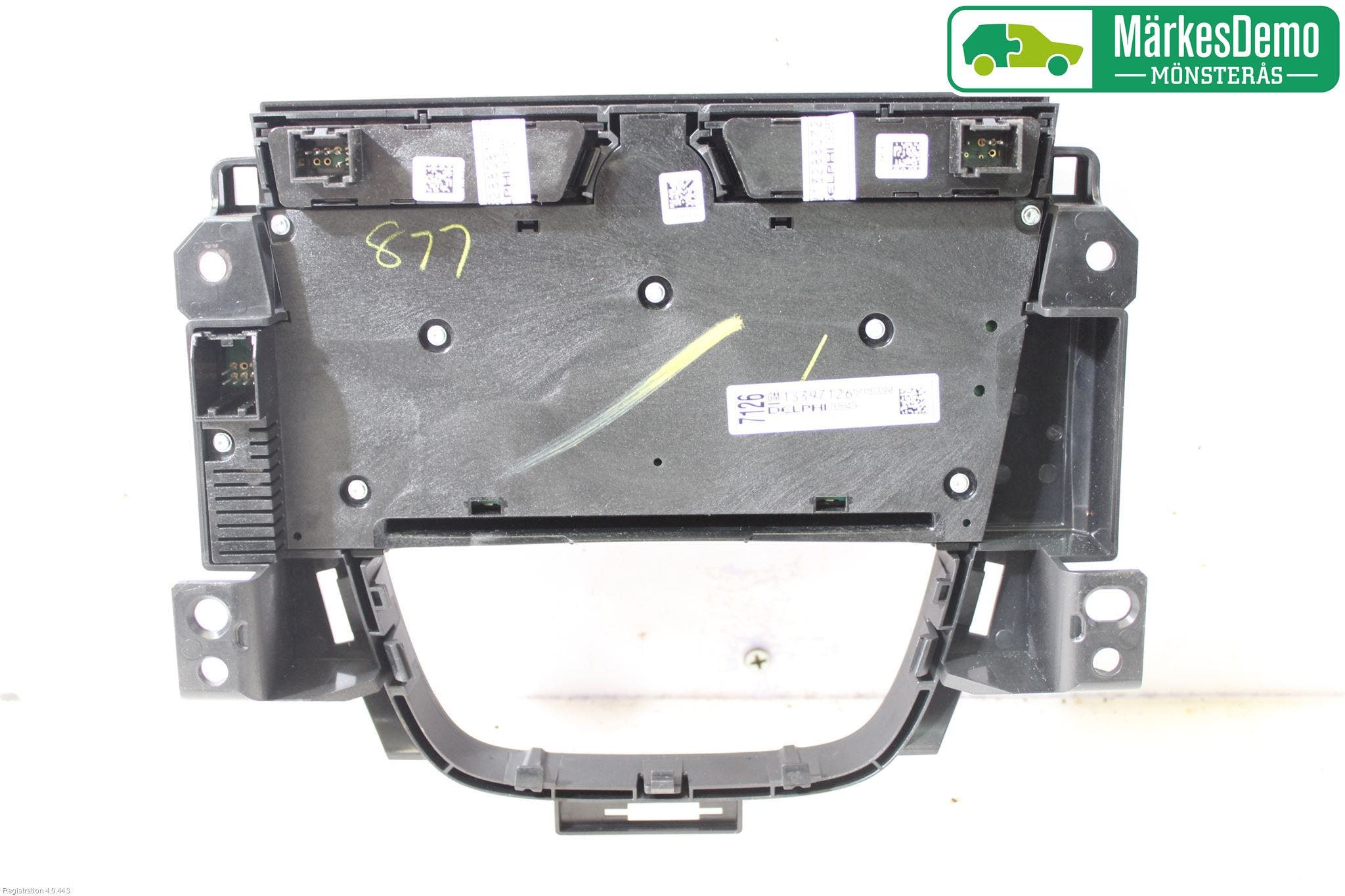 Opel ASTRA J 10-15 Radio Övrigt