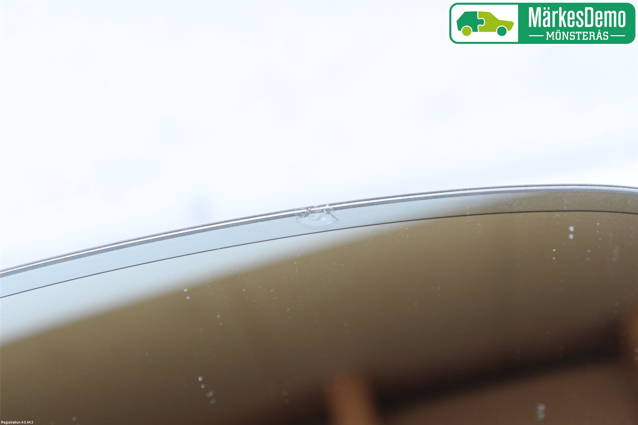 Volkswagen VW PASSAT 11-14 Spegelglas Vä