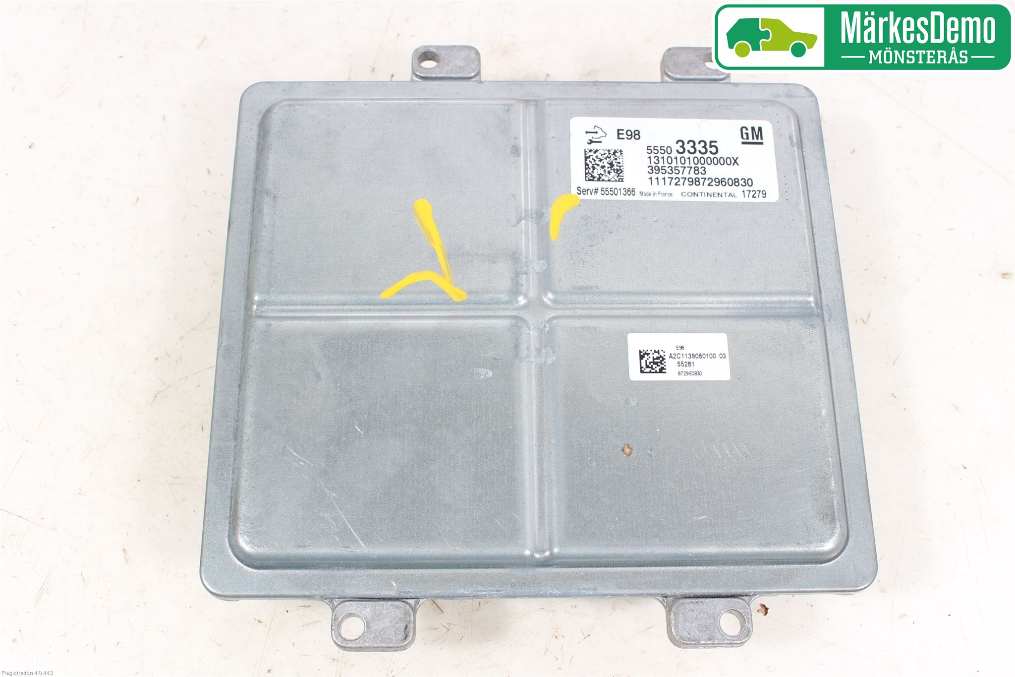 Opel INSIGNIA 17- Styrenhet Insprut Bensin