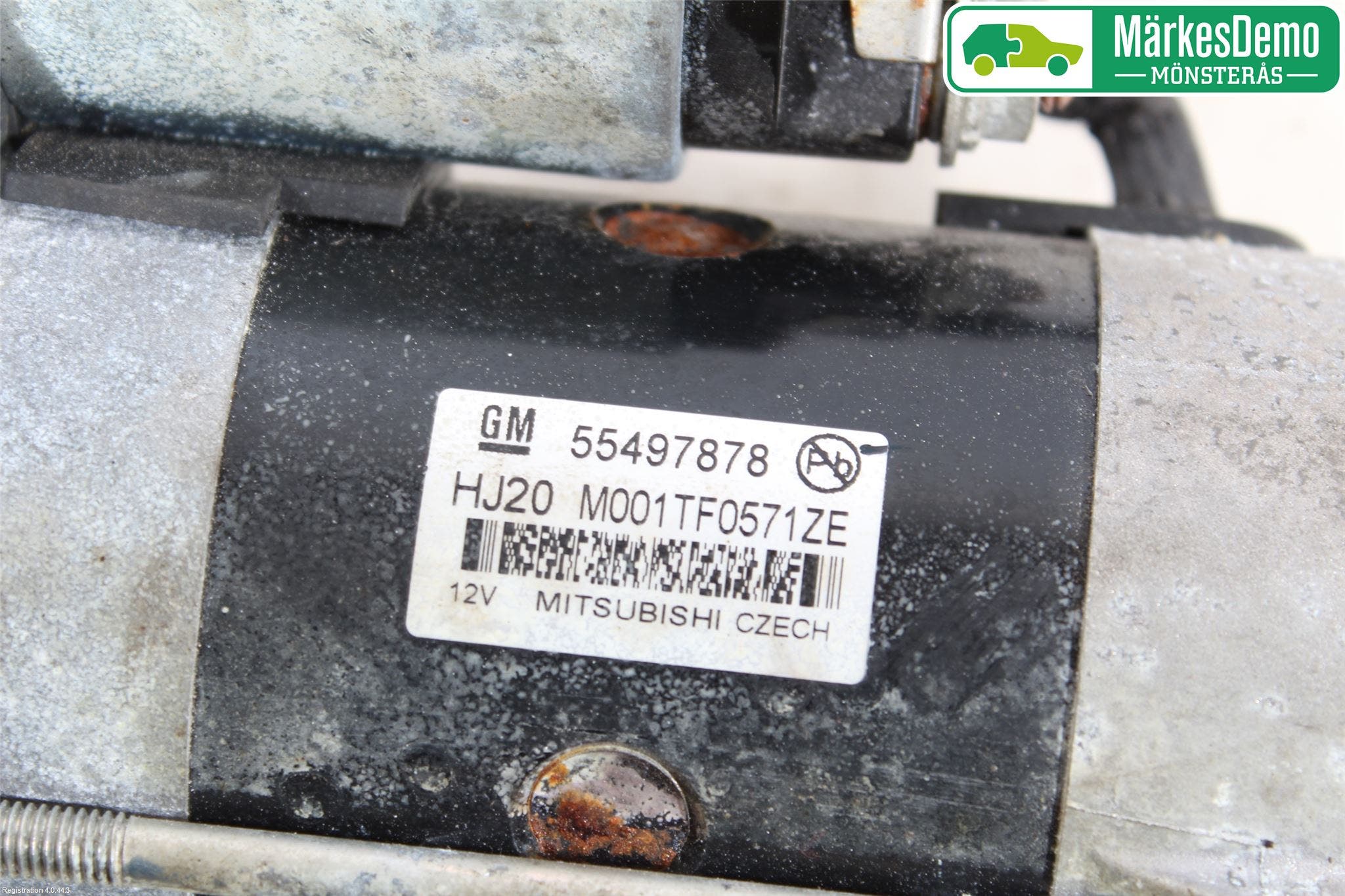 Opel INSIGNIA 17- Startmotor Diesel