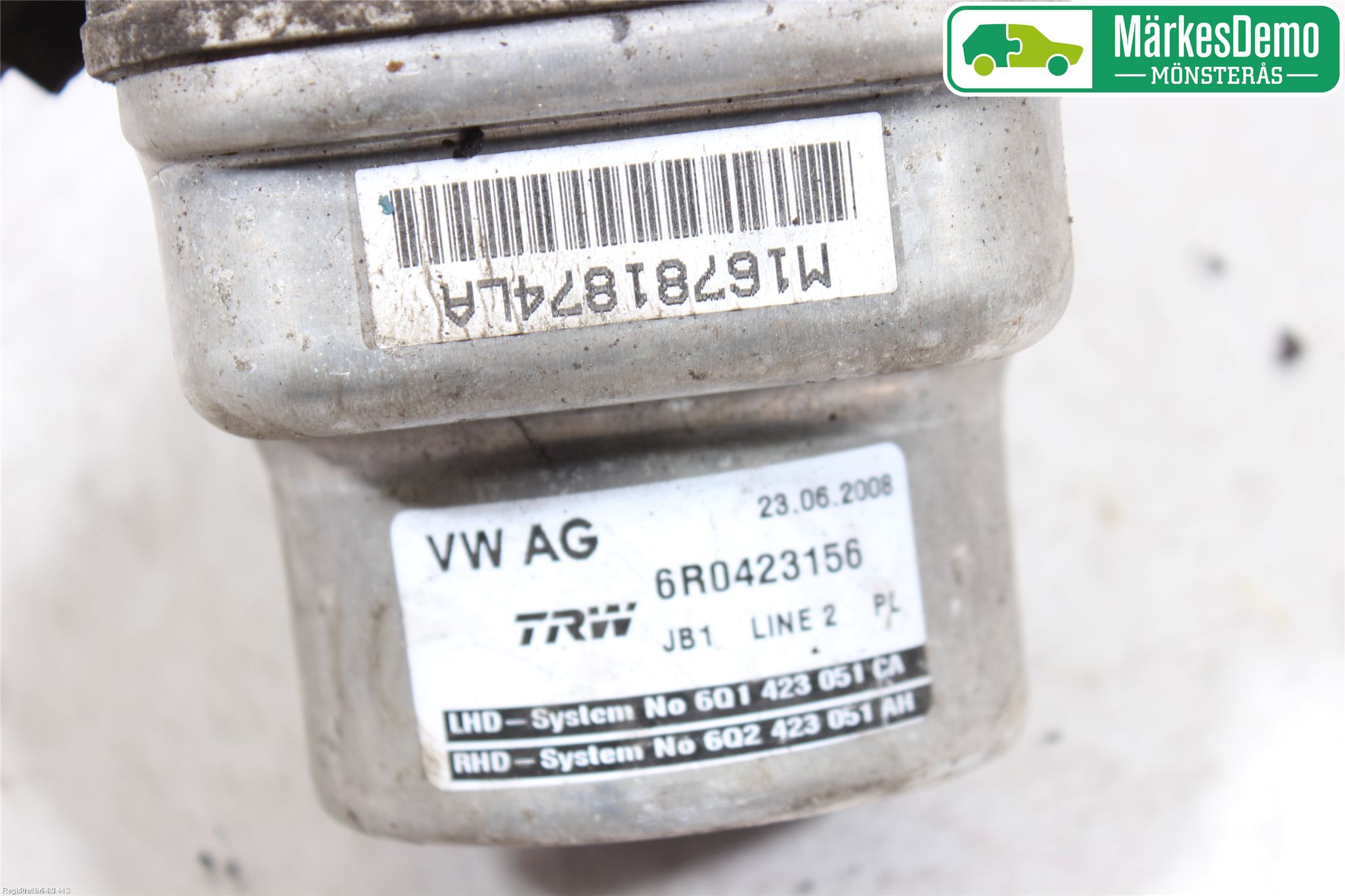 Skoda FABIA 07-14 Styrservo Pump Elektrisk