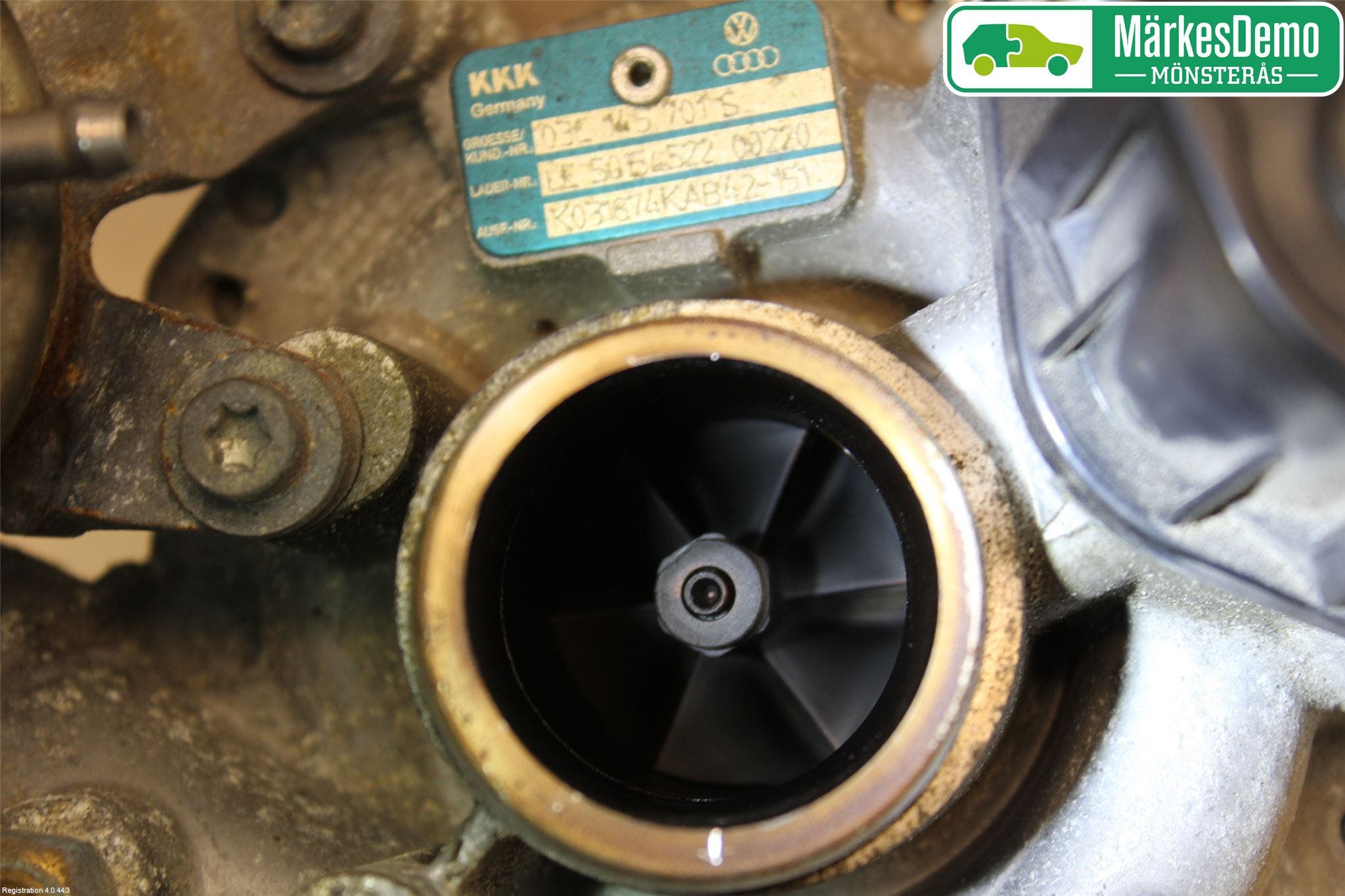 Volkswagen VW PASSAT 05-11 Turboaggregat