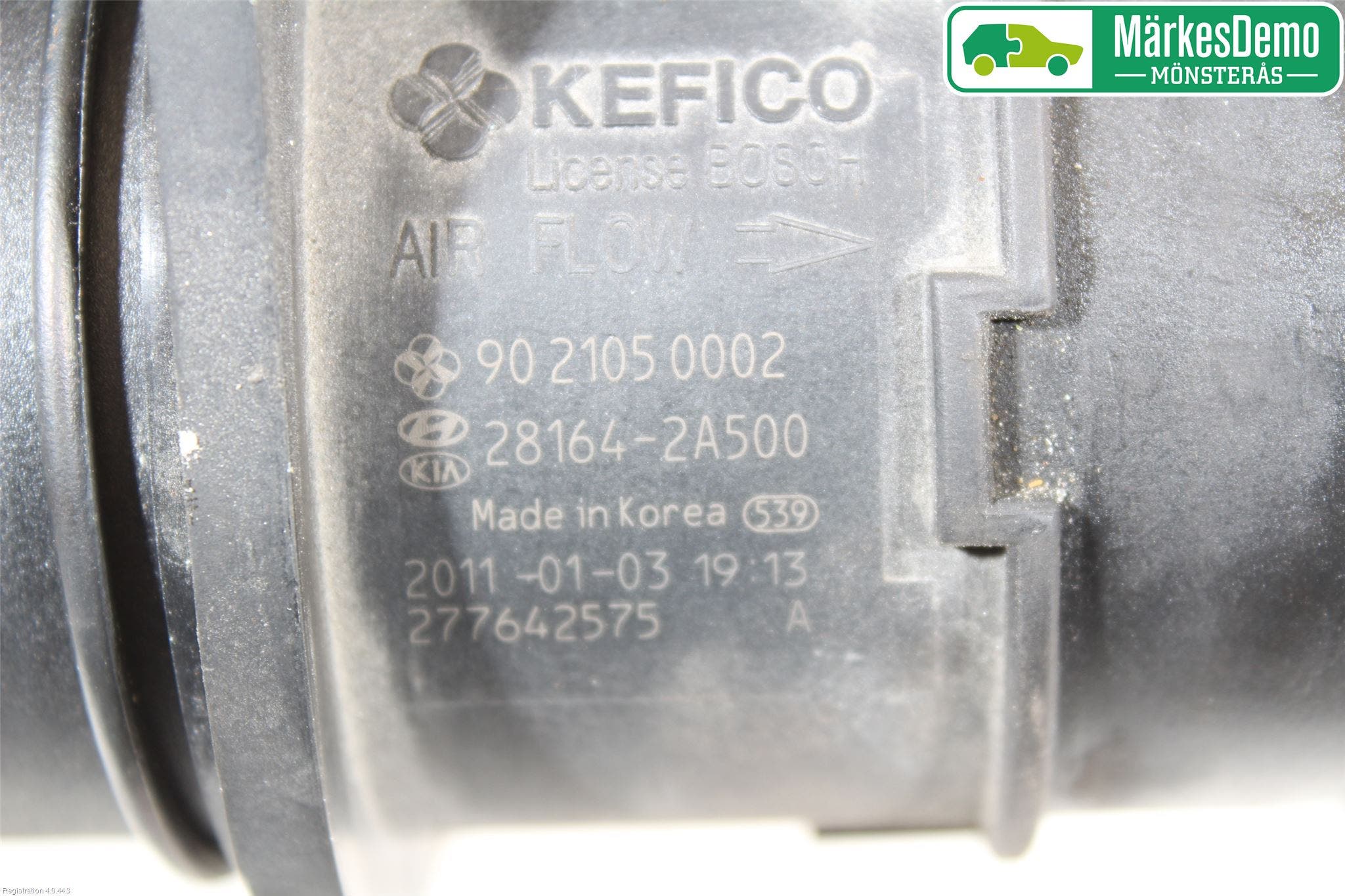 Hyundai i30 FD 07-12 Injluftmassamätare