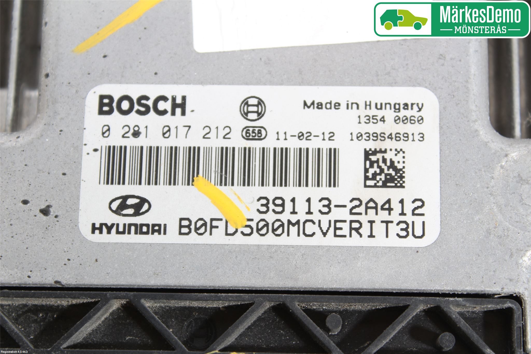 Hyundai i30 FD 07-12 Styrenhet Insprut Bensin