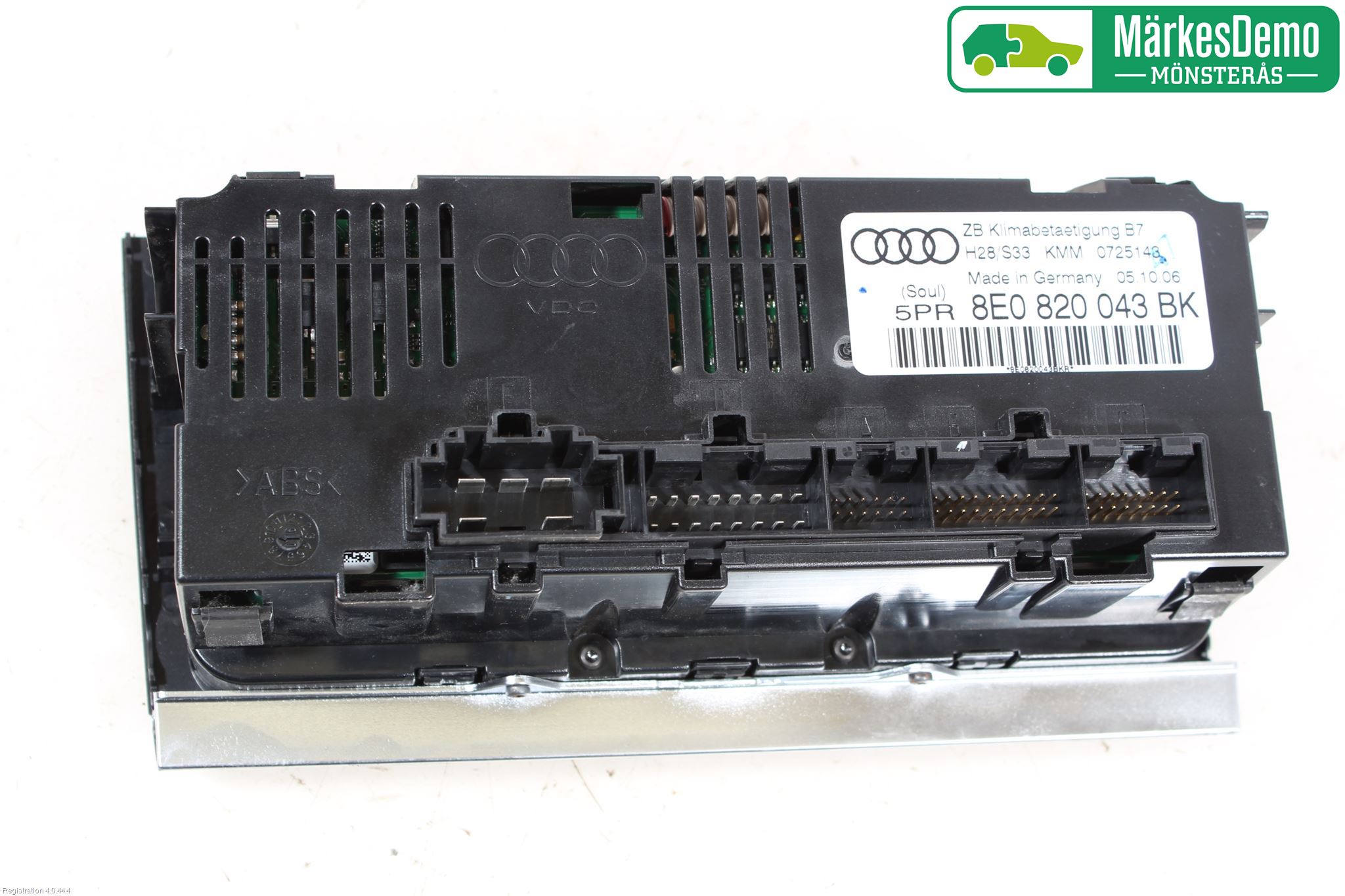 Audi A4/S4 05-07 Ac Styrenhet Ac Manöveren