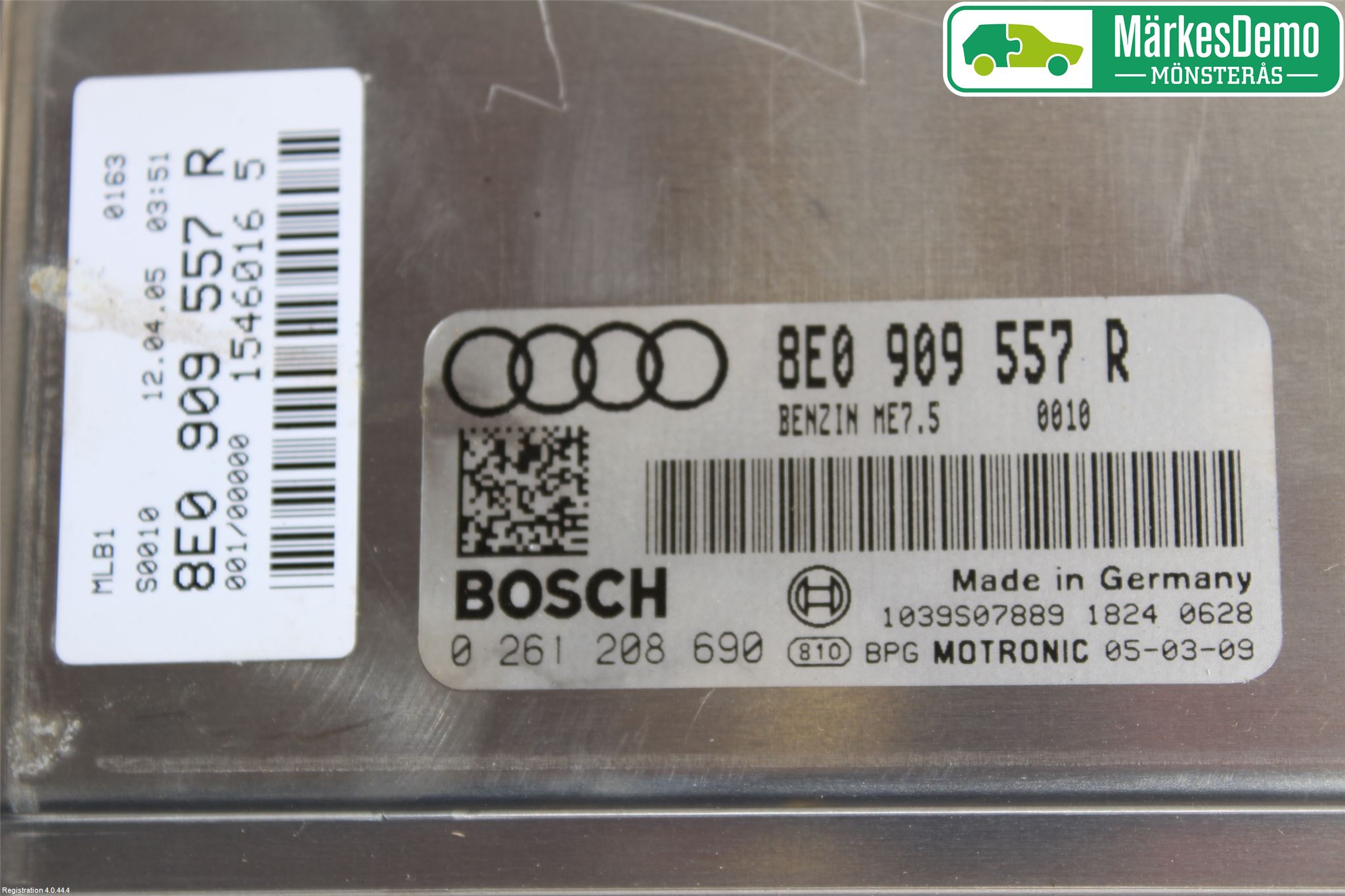 Audi A4/S4 05-07 Styrenhet Insprut Bensin