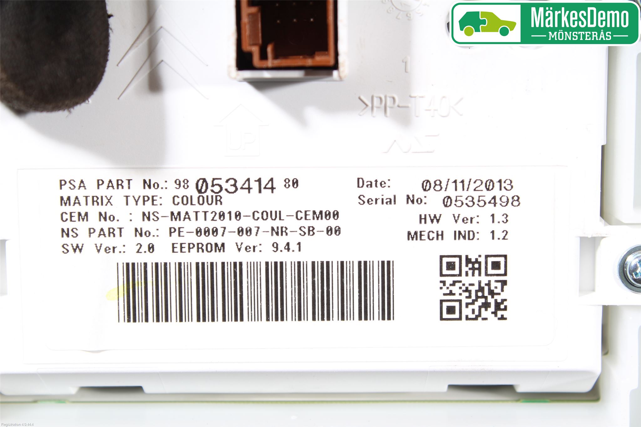 Peugeot 2008 13-20 Instrument Komb