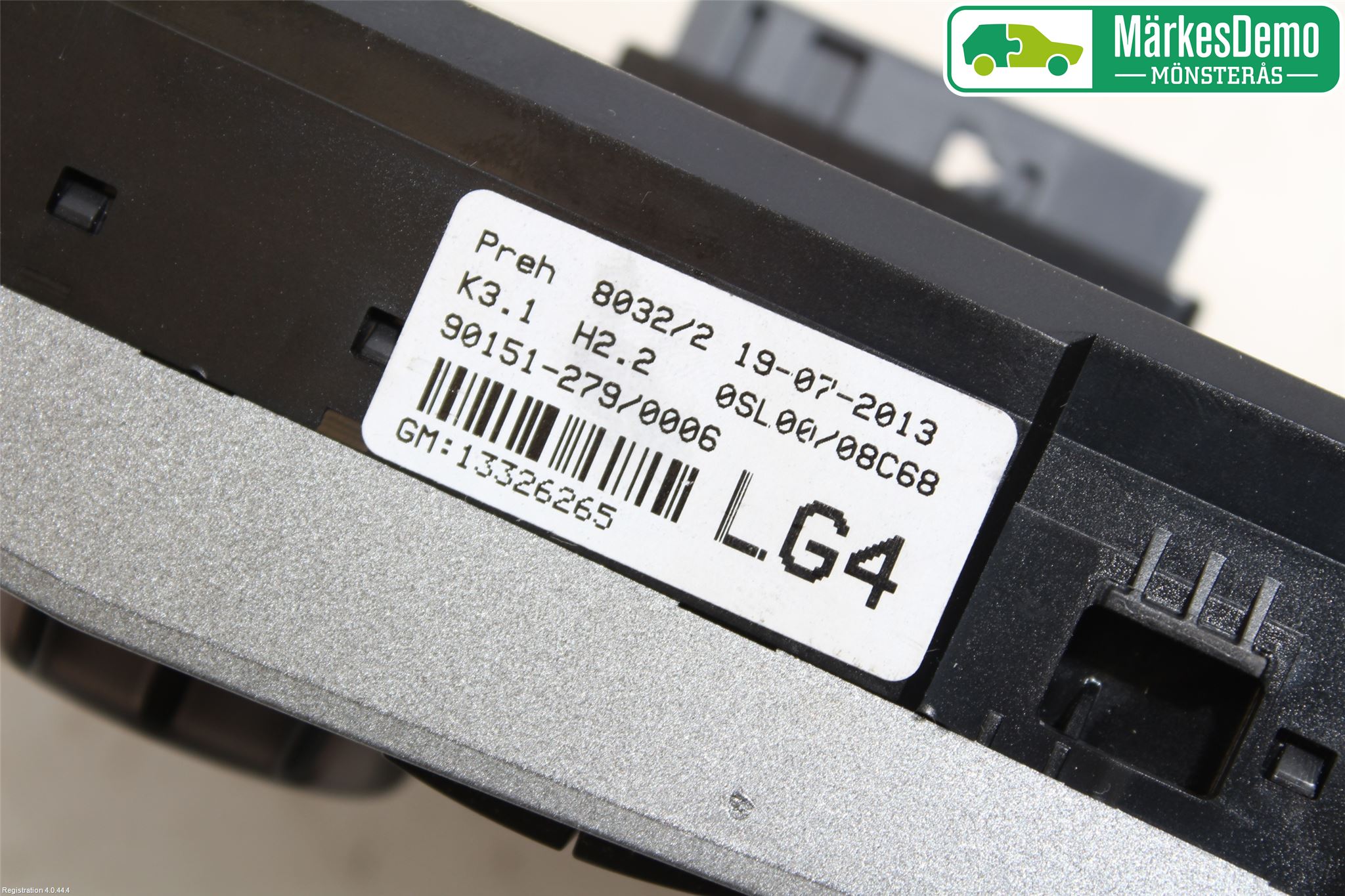 Opel CORSA D 07-14 Ac Styrenhet Ac Manöveren