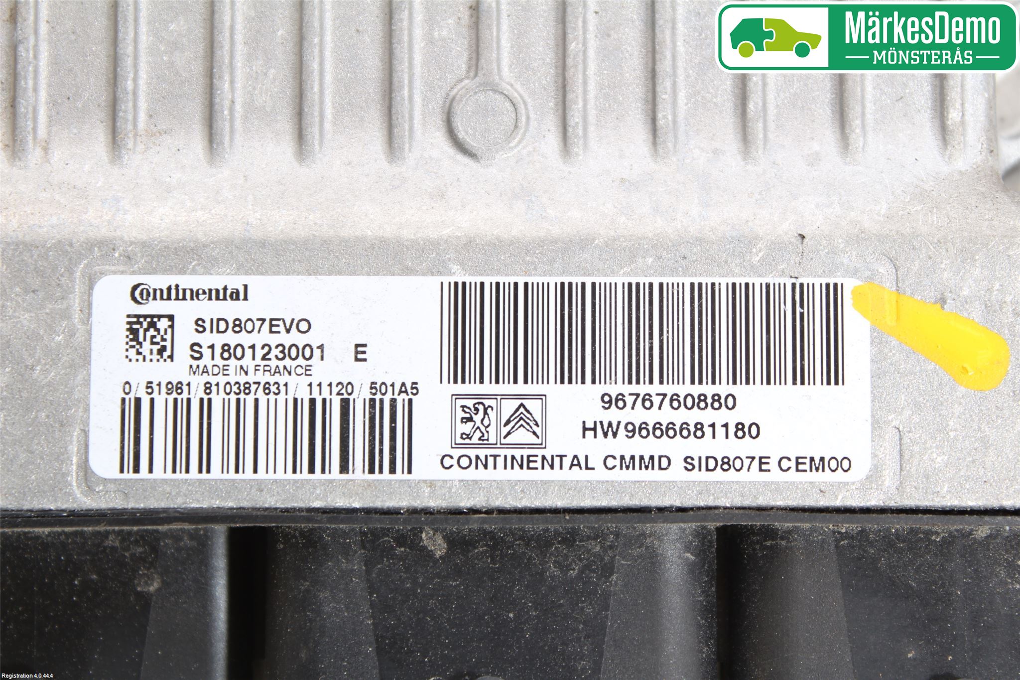 Peugeot 308 08-13 Styrenhet Insprut Bensin