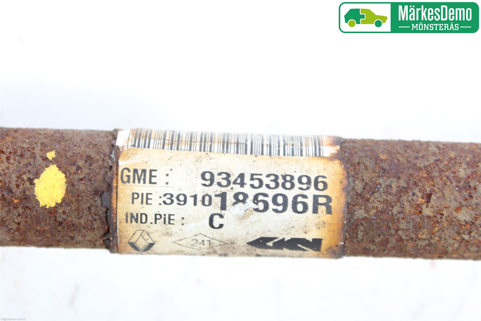 Opel VIVARO 15-19 Drivaxel Fram Vänster