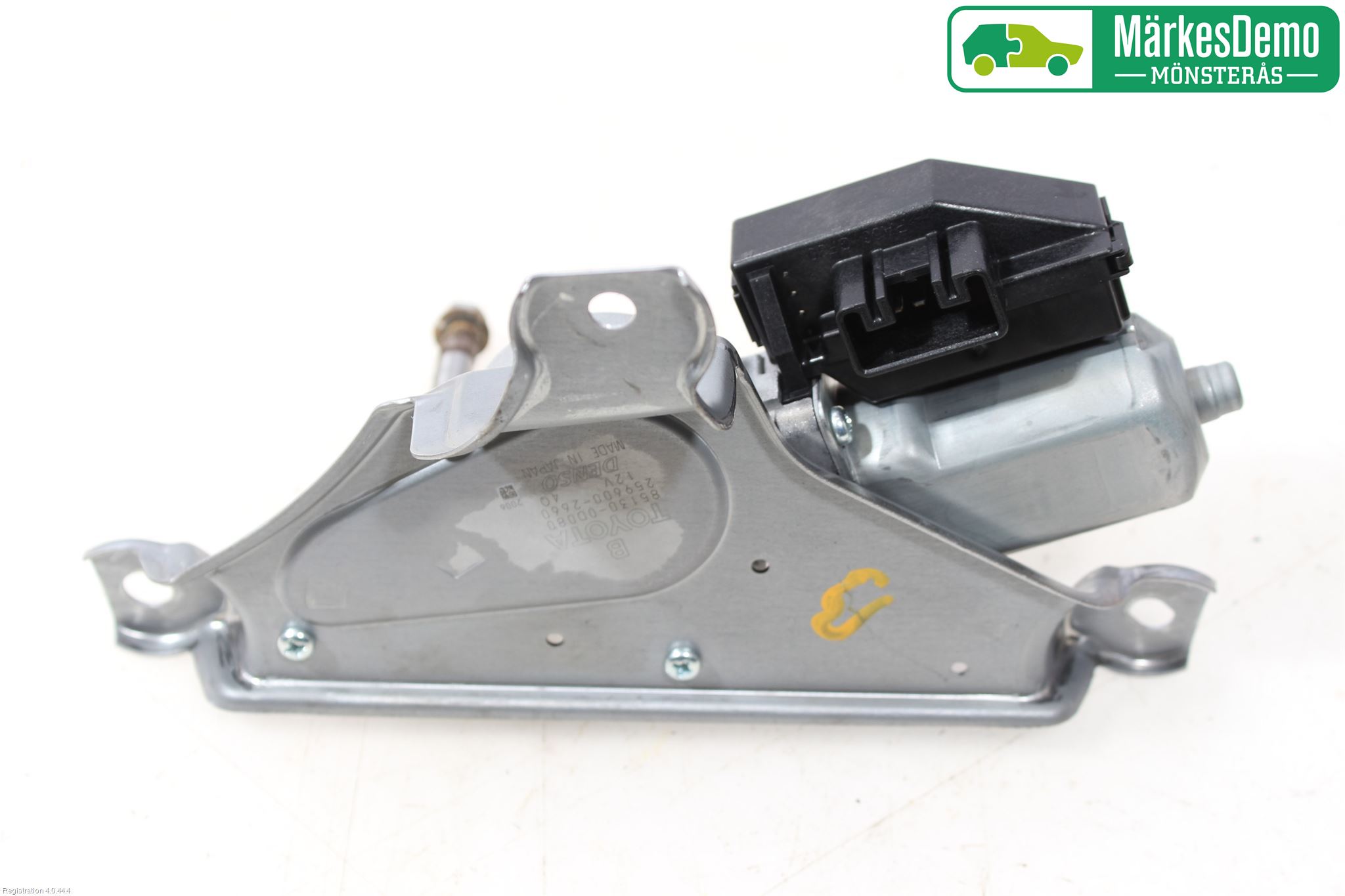 Toyota YARIS XP130 12-14 Torkarmotor Baklucka