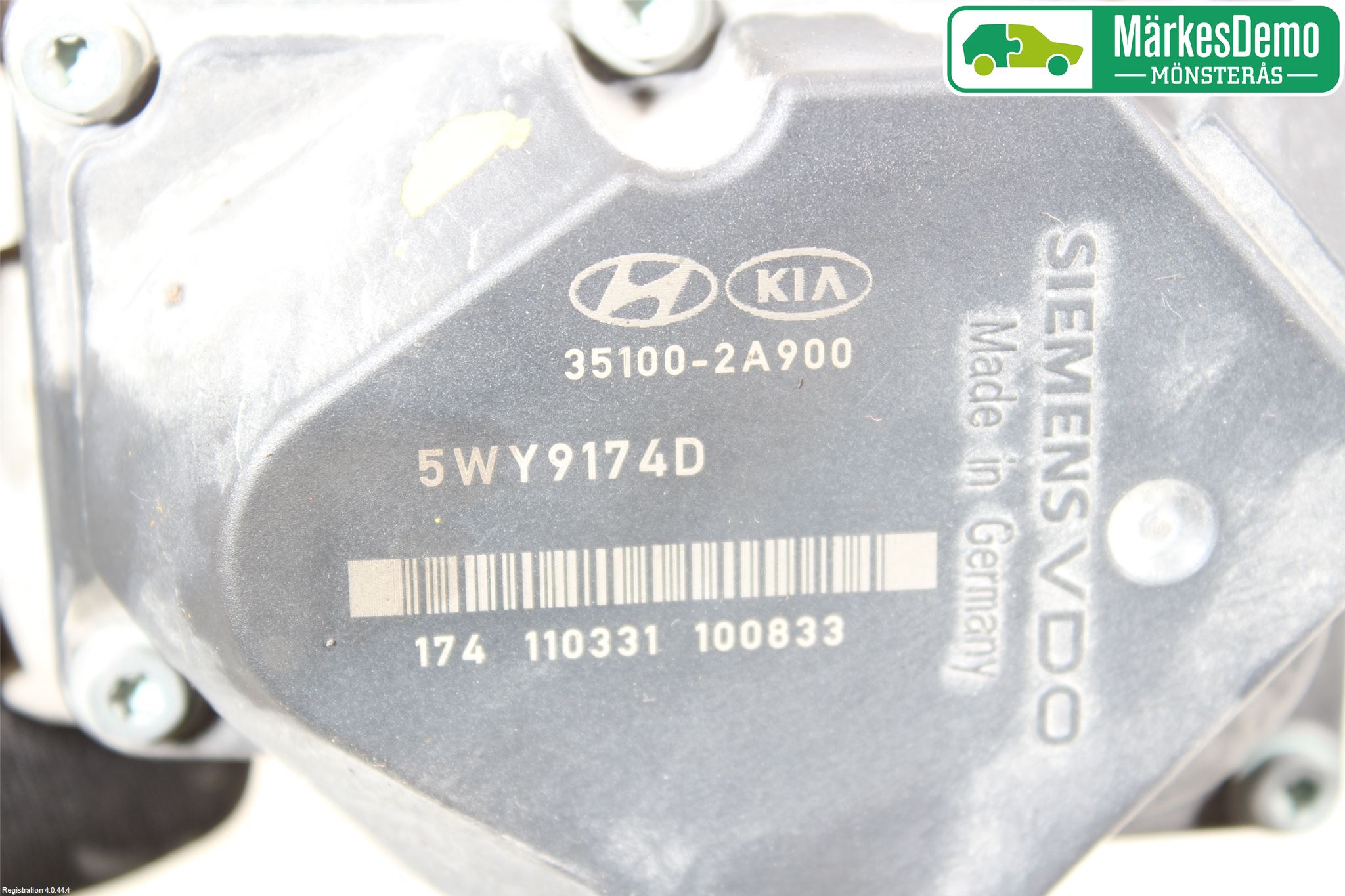 Kia CEED 06-12 Injspjällhus