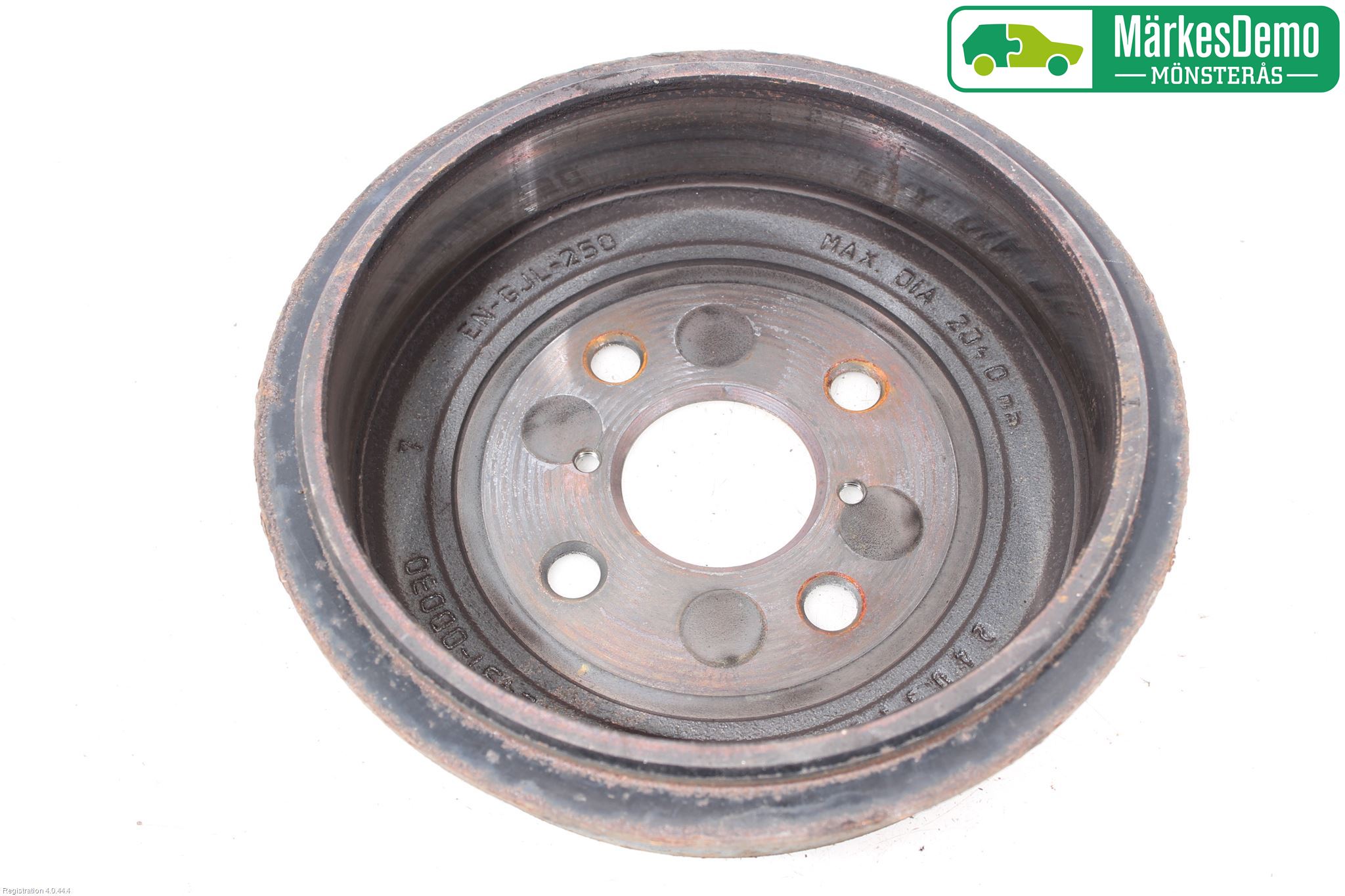 Toyota YARIS XP130 12-14 Bromstrumma Bak