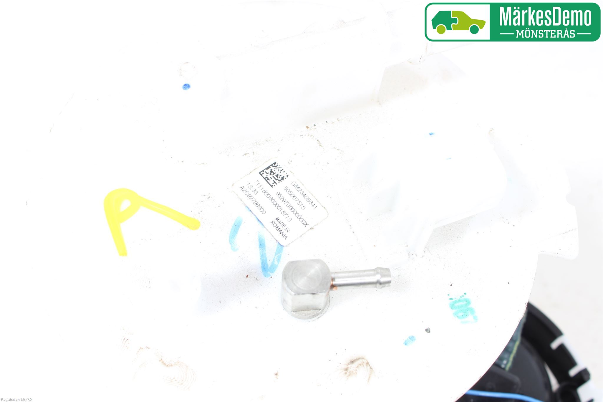 Opel INSIGNIA 17- Bränslepump El