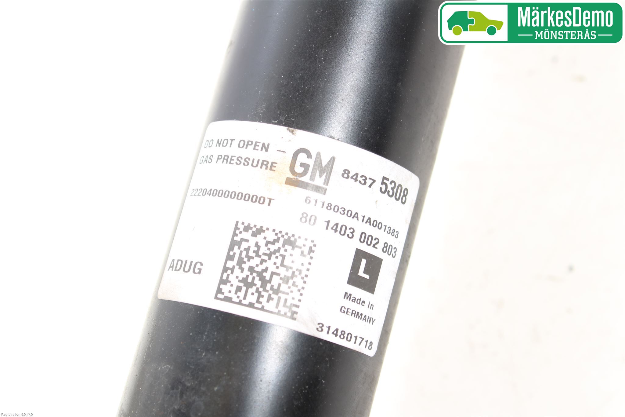 Opel INSIGNIA 17- Stötdämpare Bak