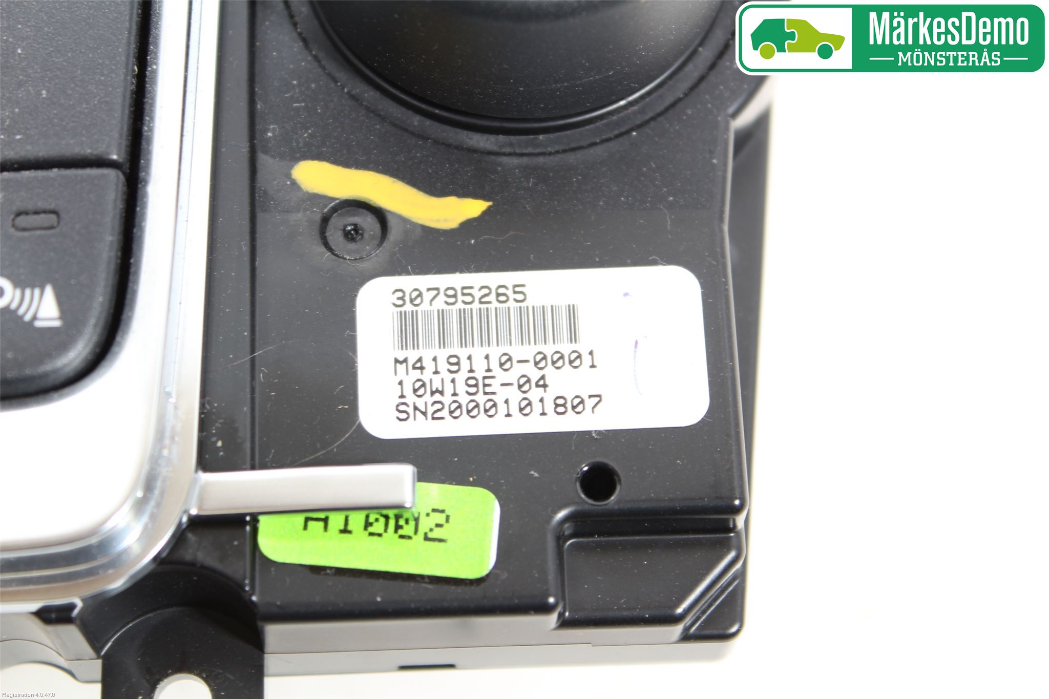 Volvo S60 11-13 Ac Styrenhet Ac Manöveren