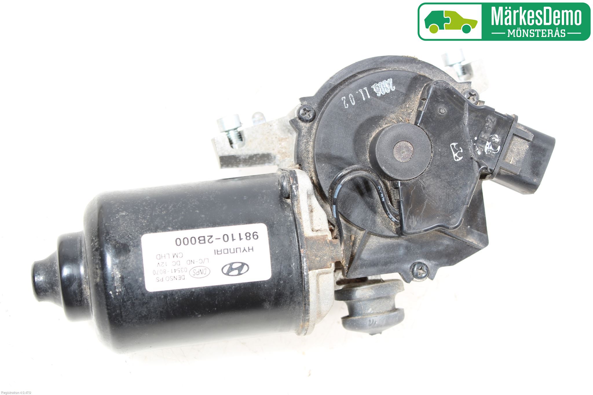 Hyundai SANTA FE  06-12 Torkarmotor Vindruta