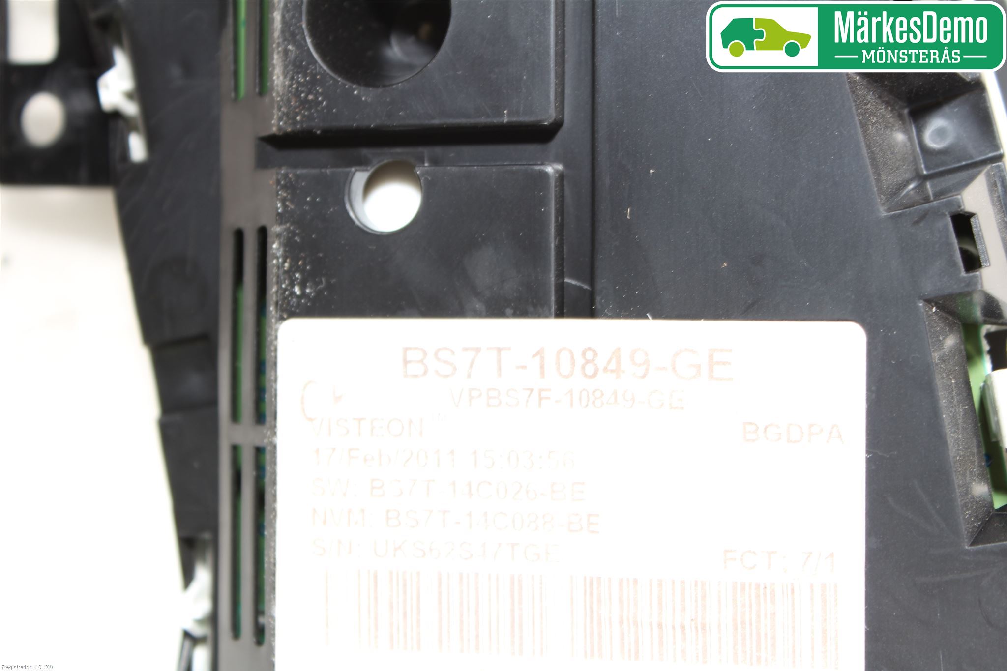 Ford MONDEO 07-15 Instrument Komb