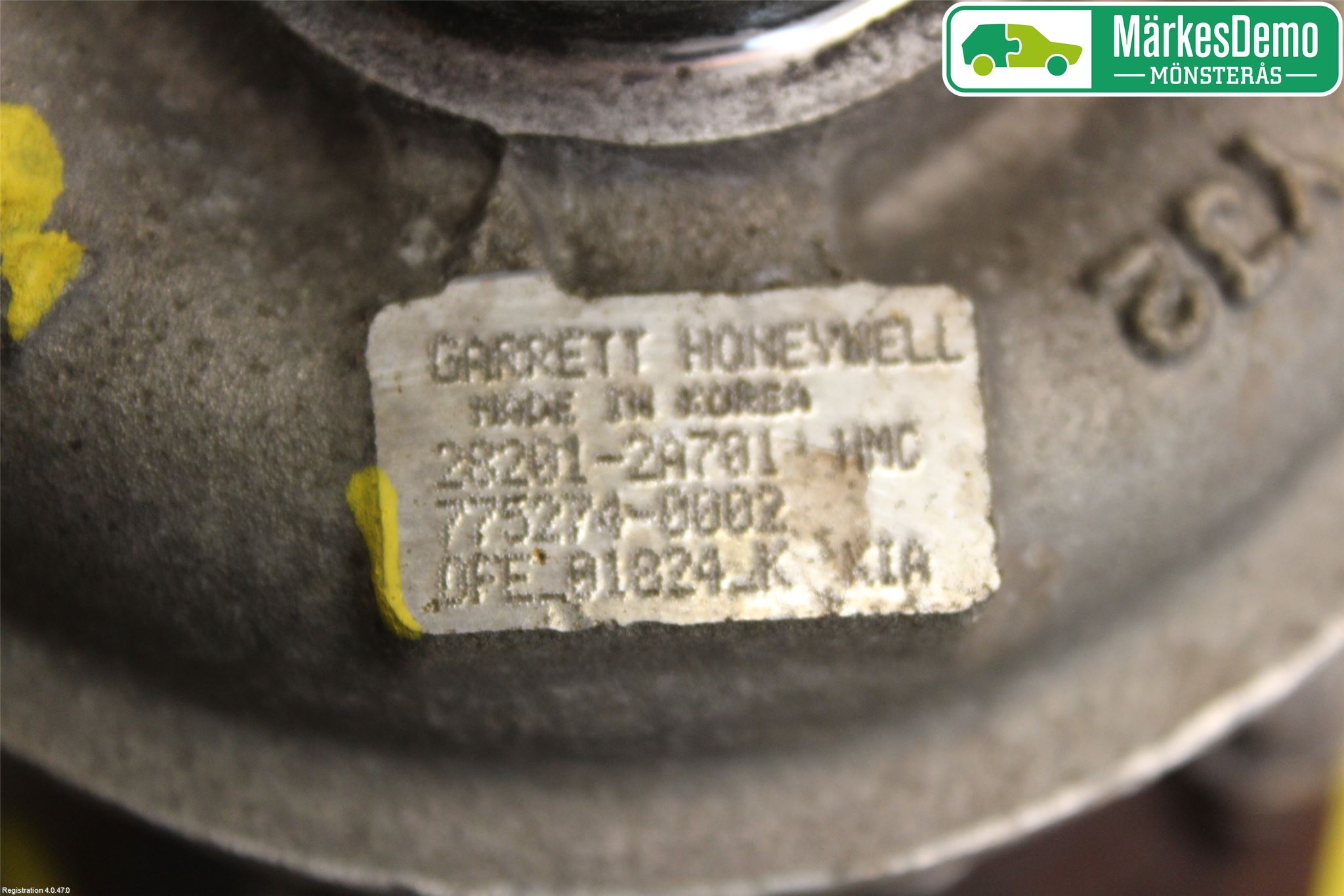 Kia CEED 06-12 Turboaggregat