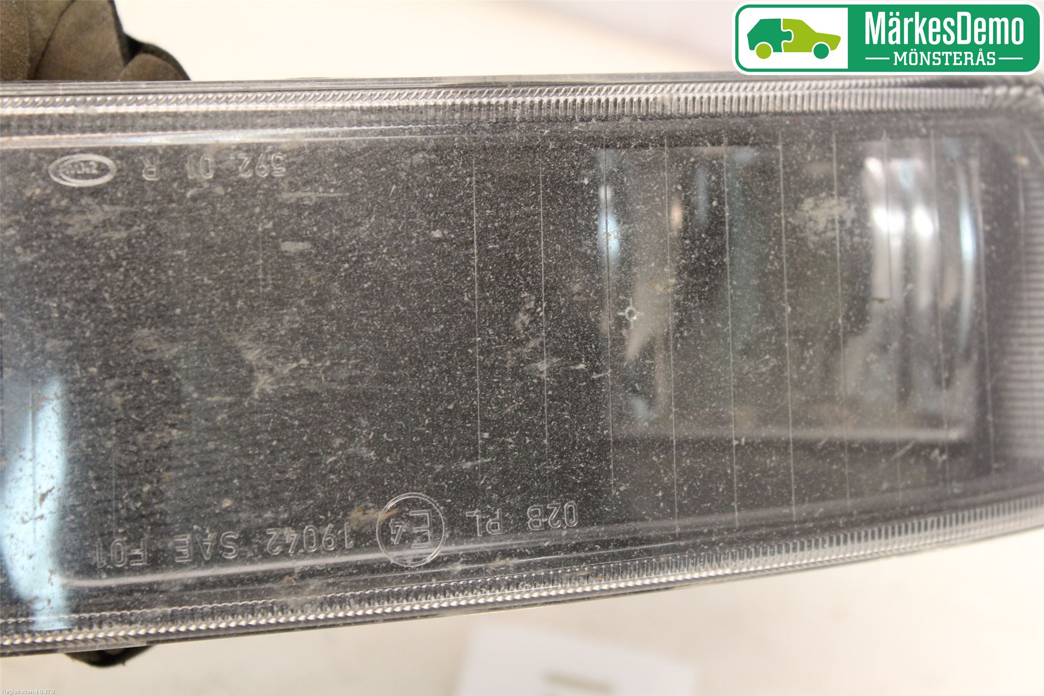 Saab 9-3 VER 2 Dimljus-Varselljus Fram