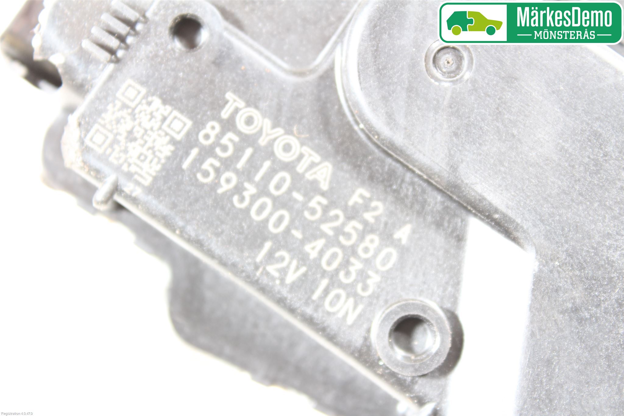 Toyota VERSO-S 11-16 Torkarmotor Vindruta