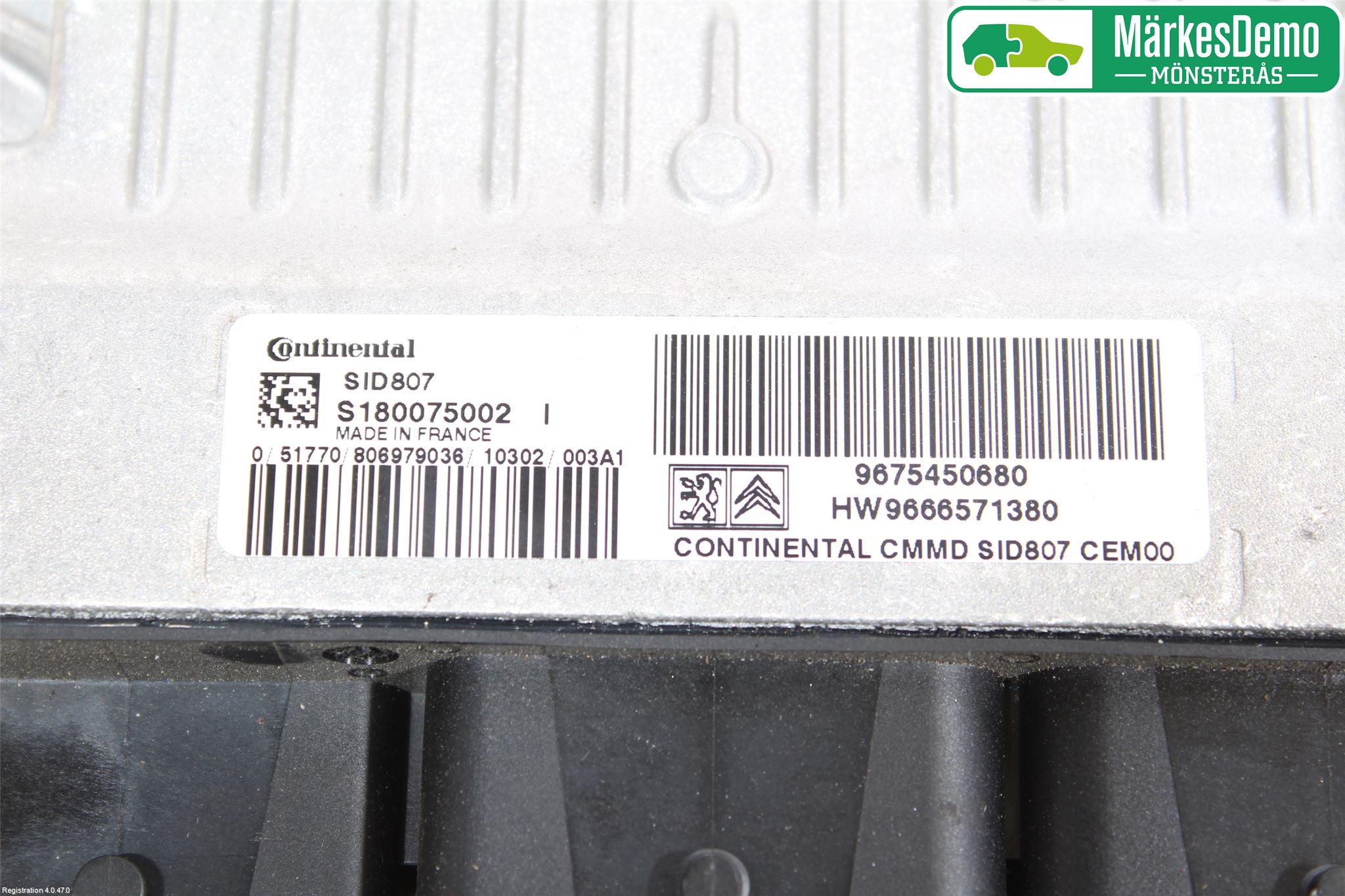 Peugeot 308 08-13 Styrenhet Insprut Bensin