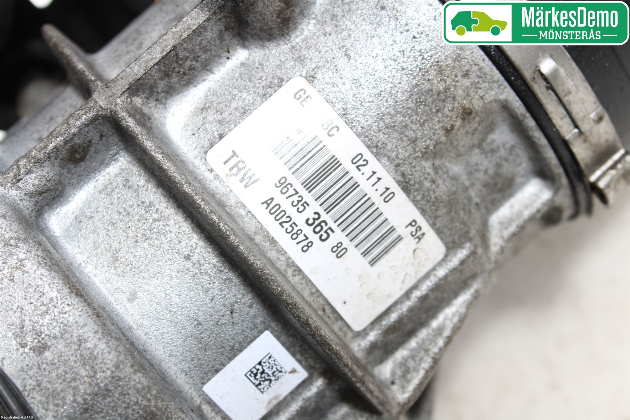 Peugeot 308 08-13 Styrservo Pump Elektrisk