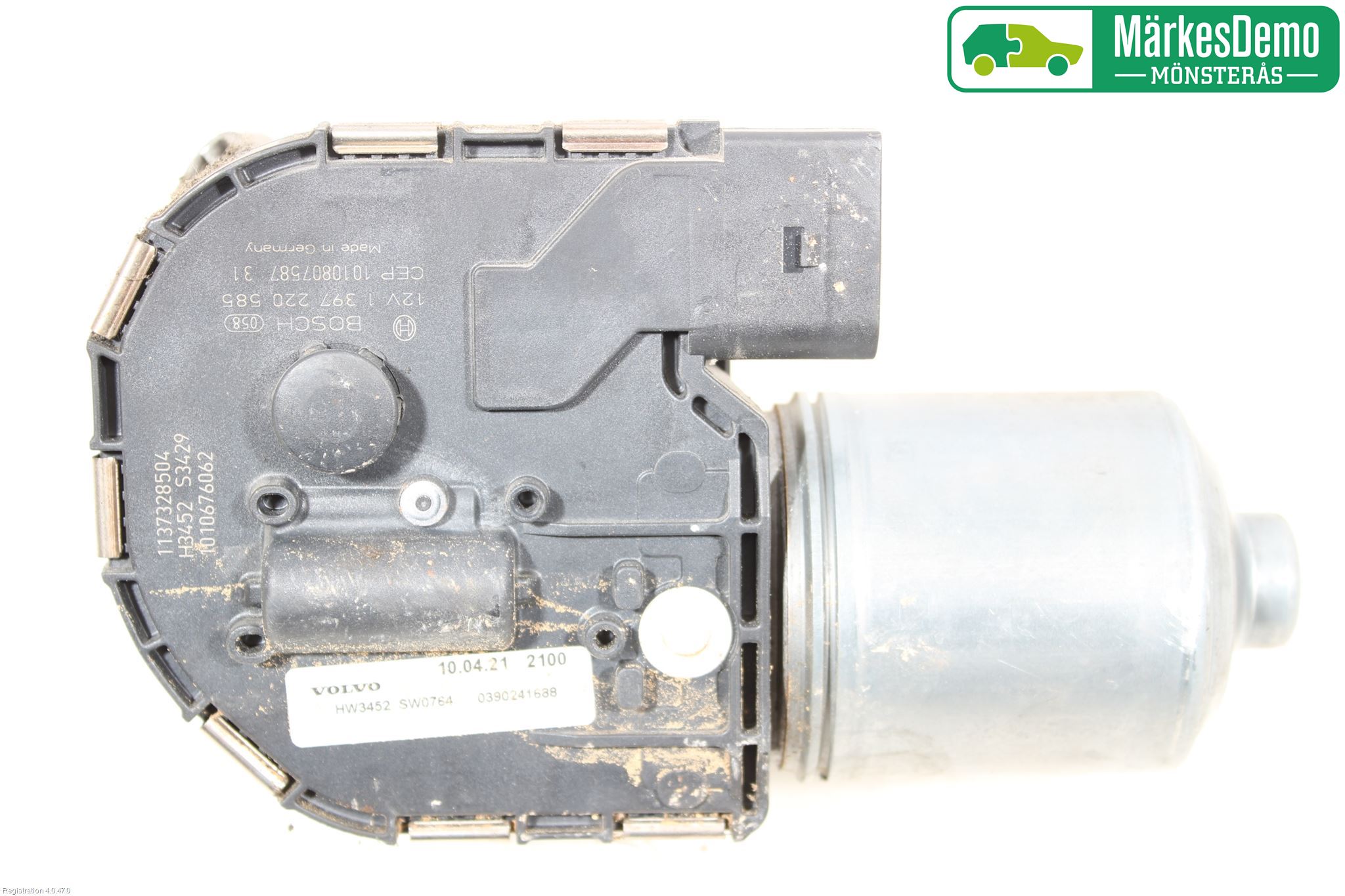 Volvo V50 08-12 Torkarmotor Vindruta