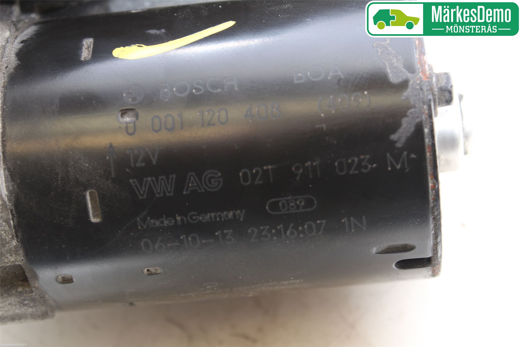 Volkswagen VW GOLF V 04-09 Startmotor