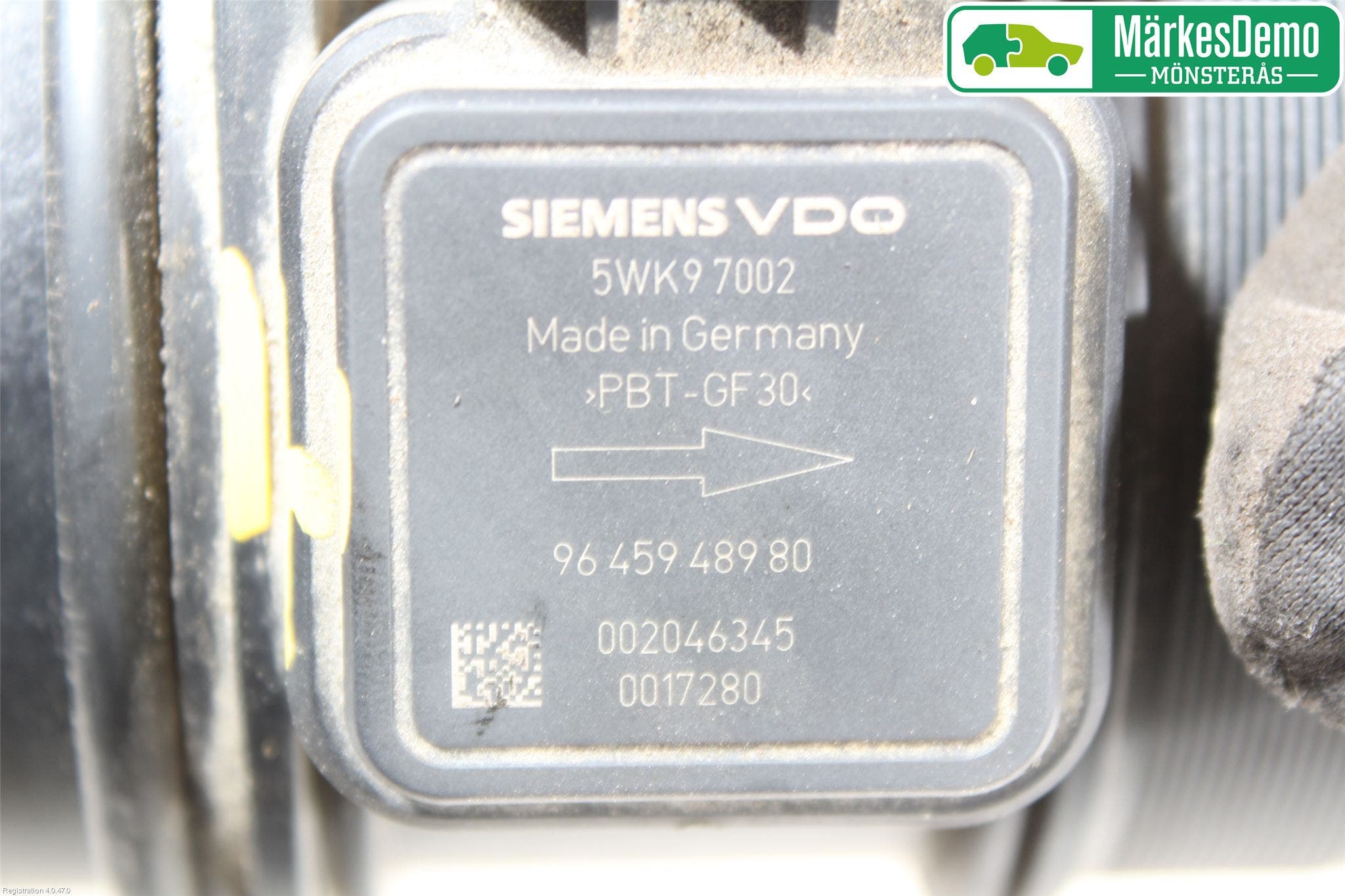 Citroen C5 05-08 Injluftmassamätare