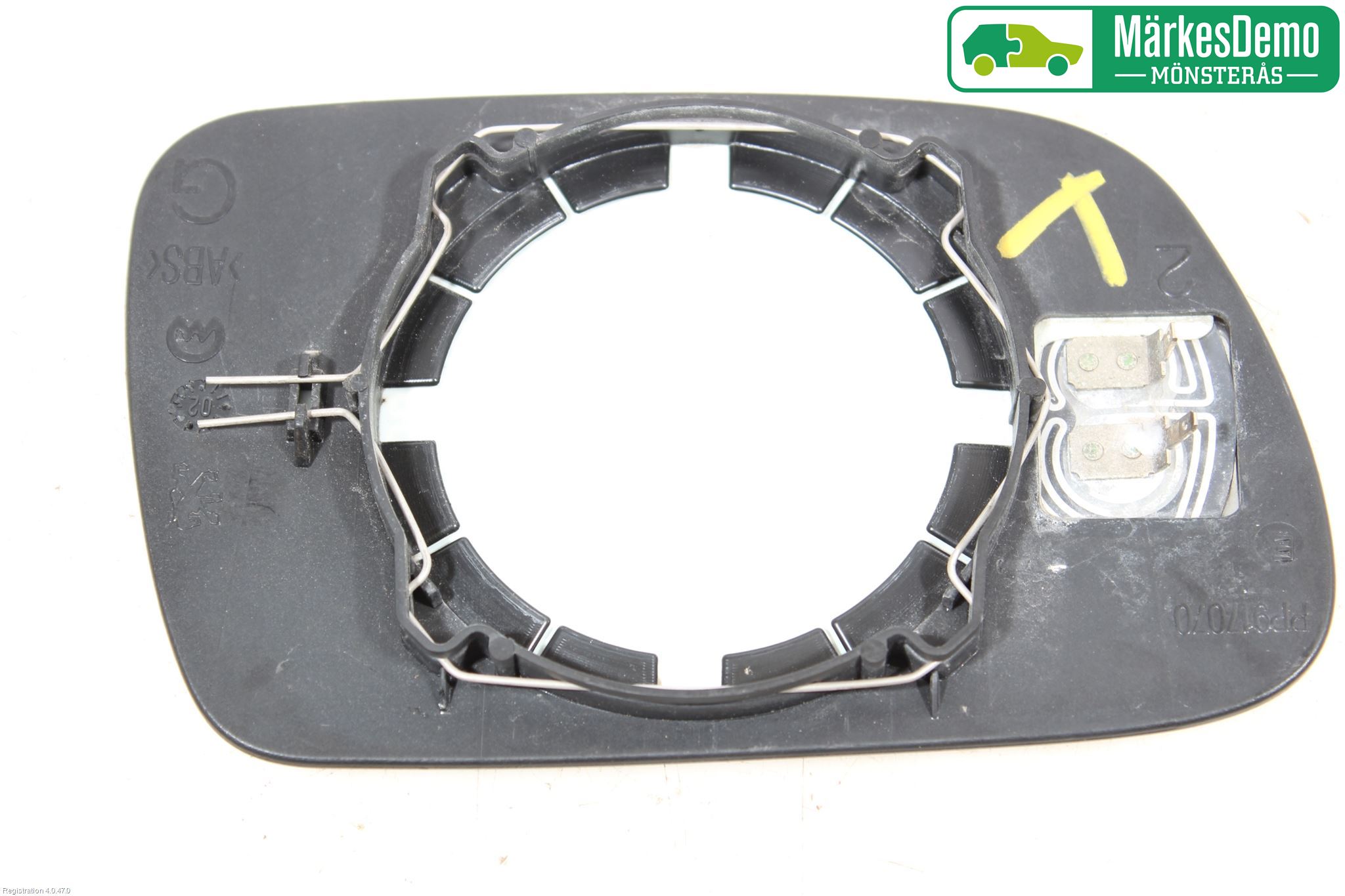 Peugeot 307     01-05 Spegelglas Vä