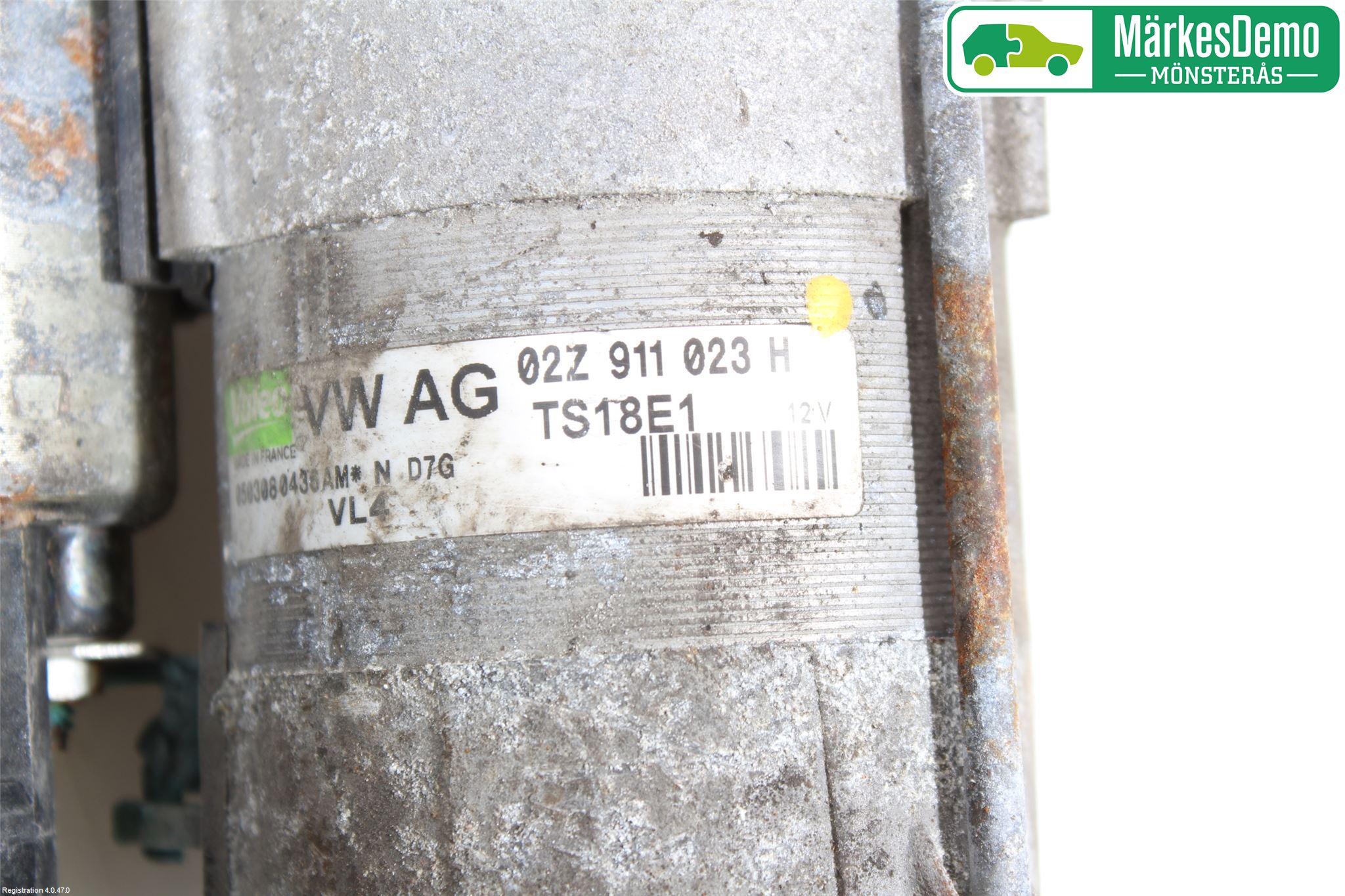 Volkswagen VW GOLF V 04-09 Startmotor Diesel