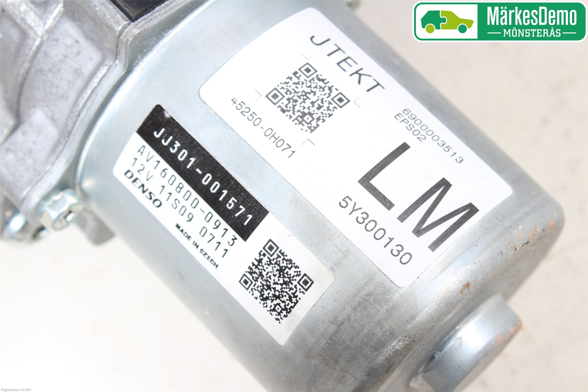 Toyota AYGO 15-21 Rattaxelagg Med Inb Servo