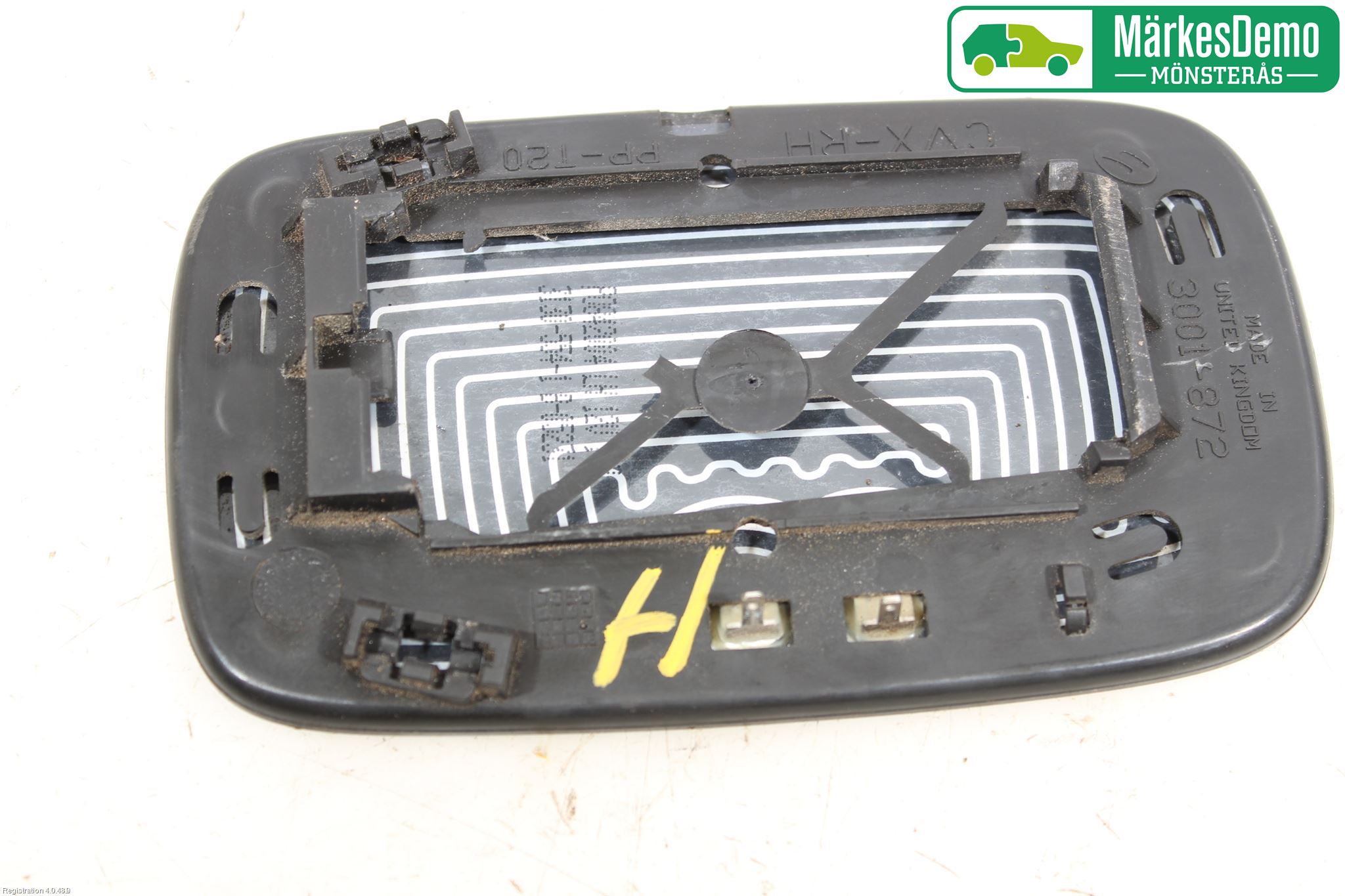 Volvo S40 04-07 Spegelglas Hö