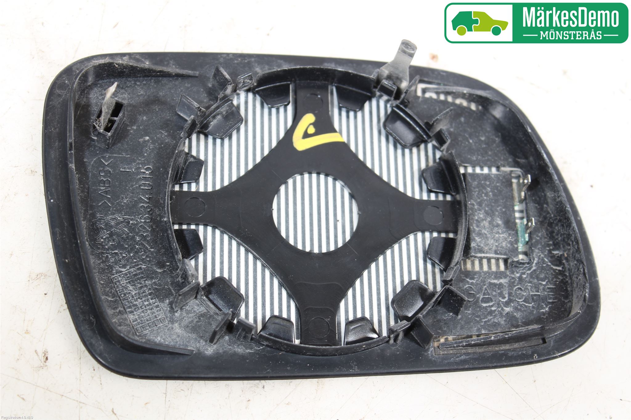 Peugeot 407 Spegelglas Vä