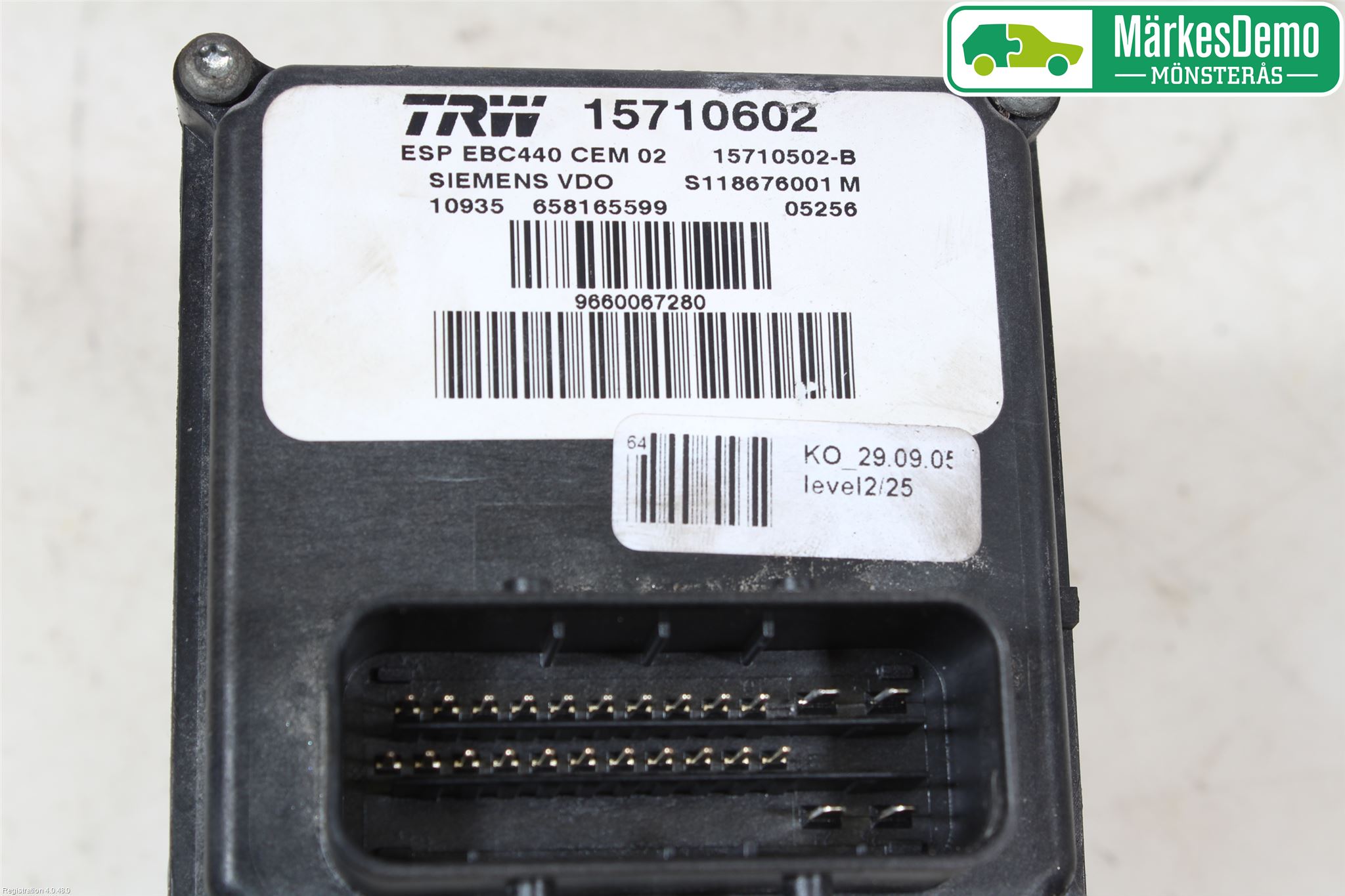 Peugeot 407 Abs Hydraulaggregat