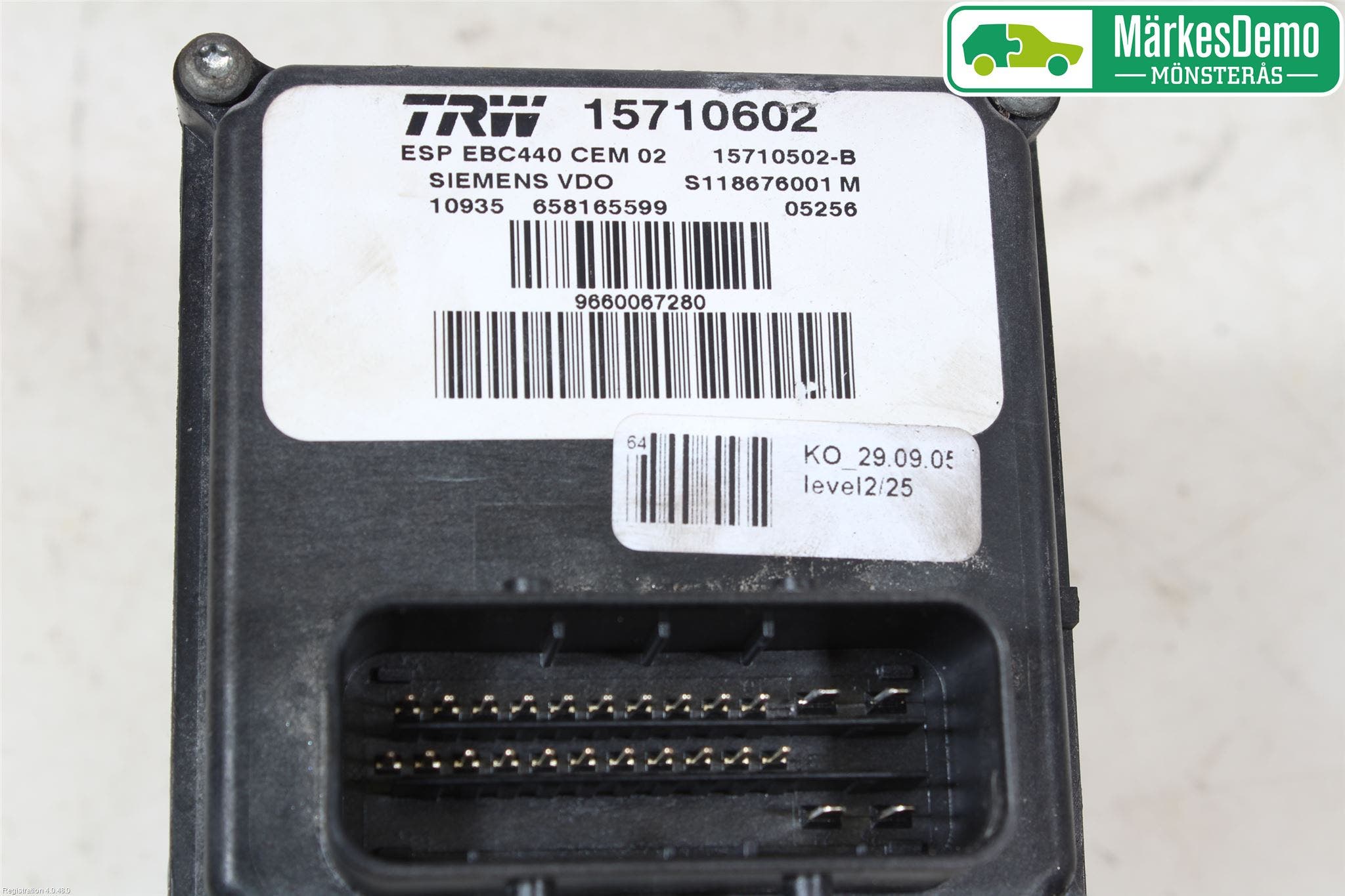 Peugeot 407 Abs Hydraulaggregat