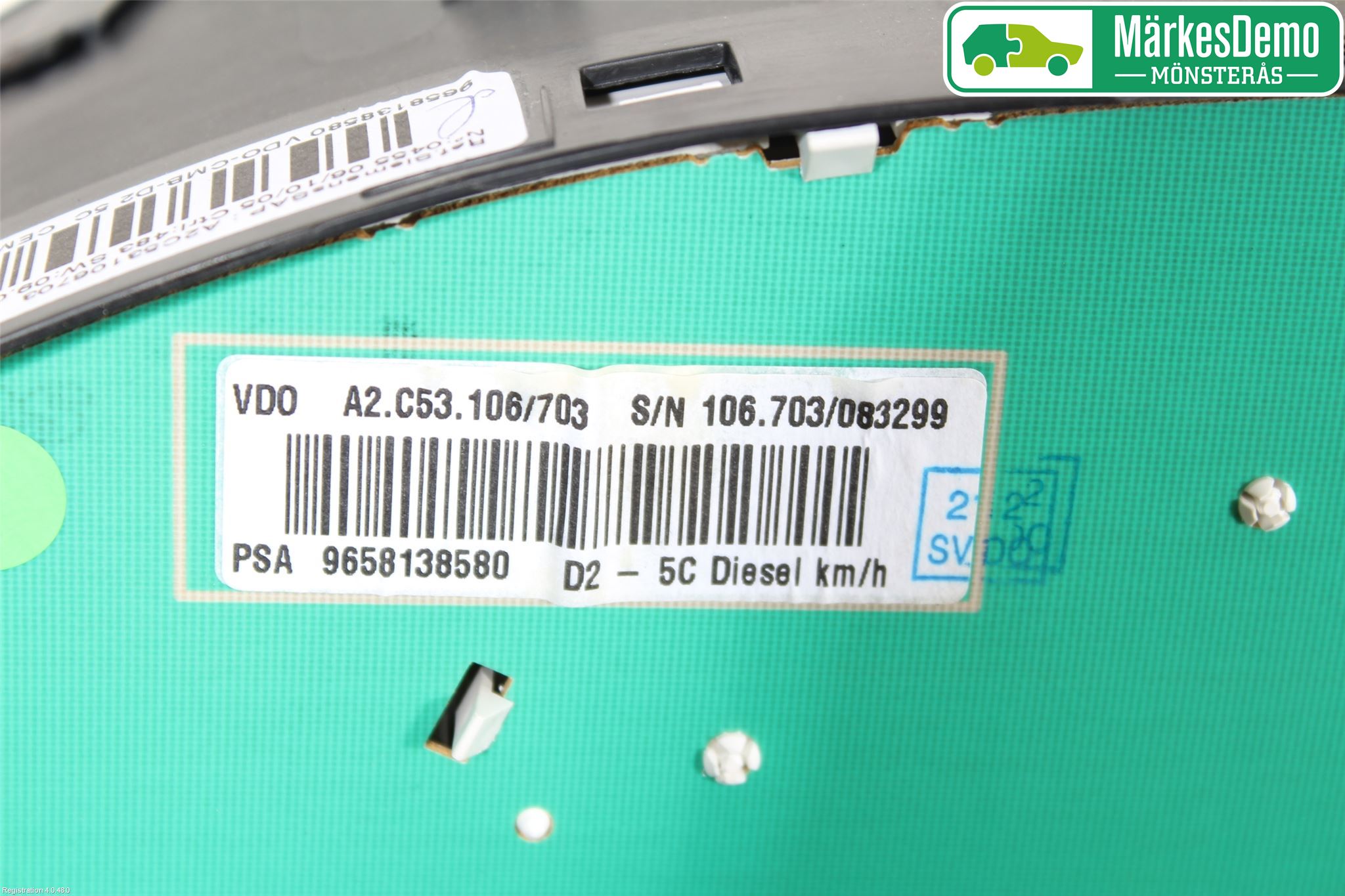 Peugeot 407 Instrument Komb