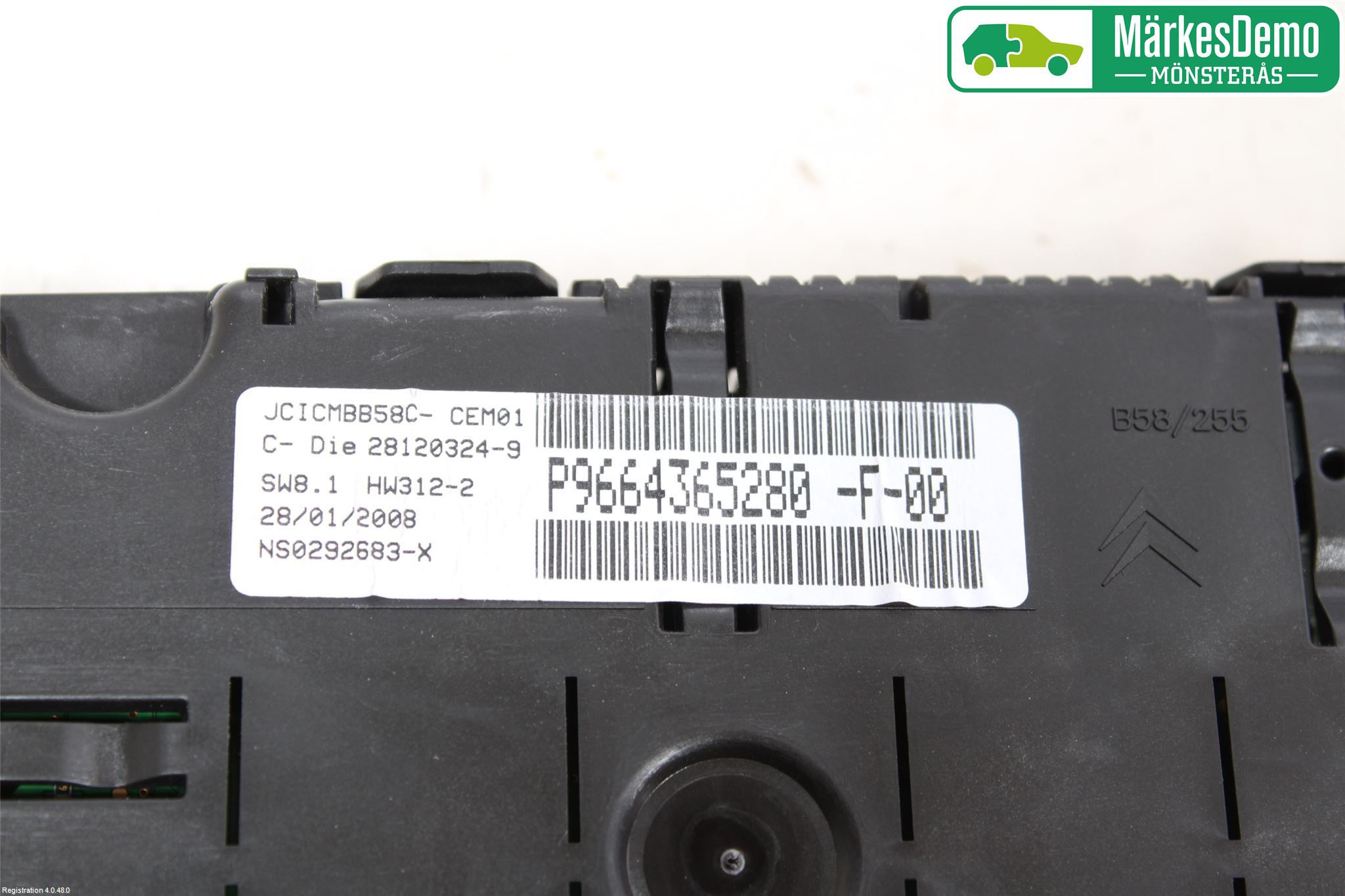 Citroen C4 GRAND PICASSO 07-13 Instrument Komb