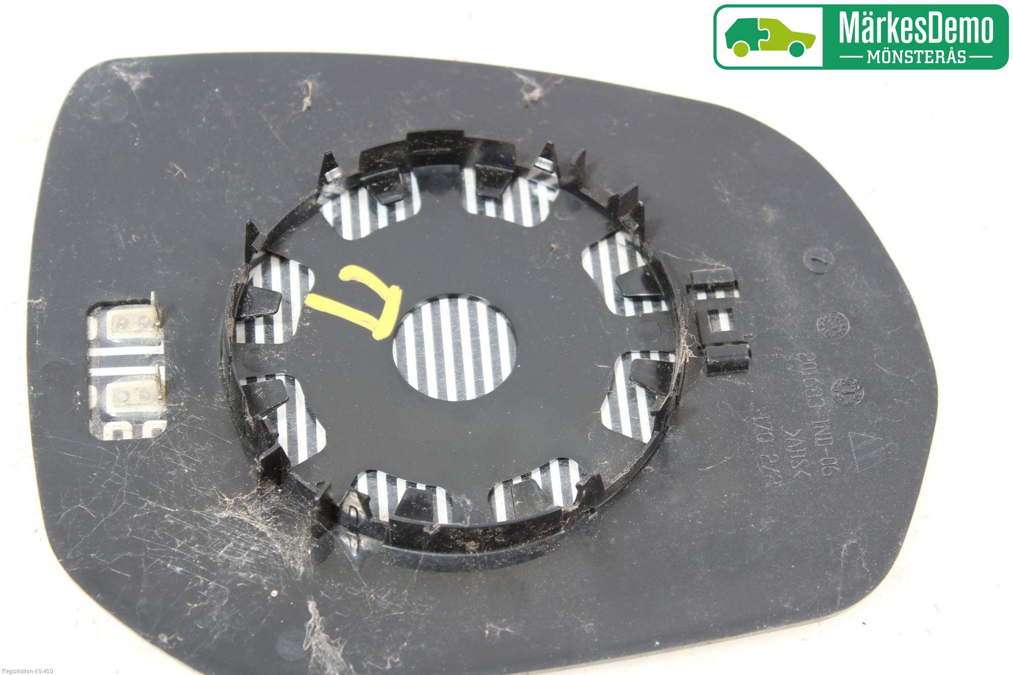 Citroen C4 GRAND PICASSO 07-13 Spegelglas Vä