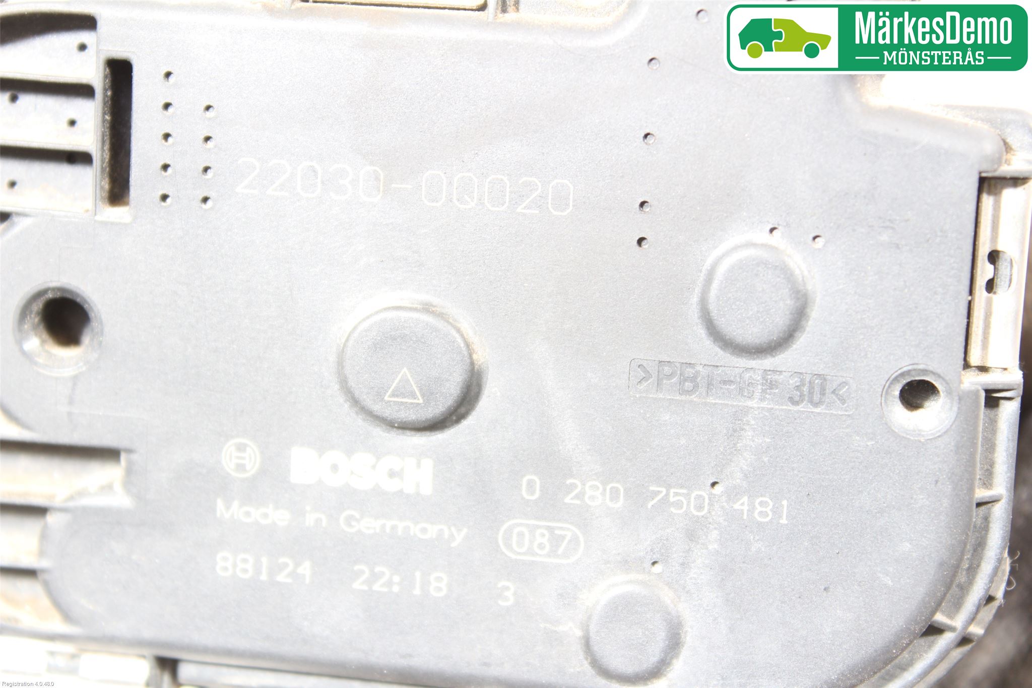 Toyota AYGO 06-14 Injspjällhus