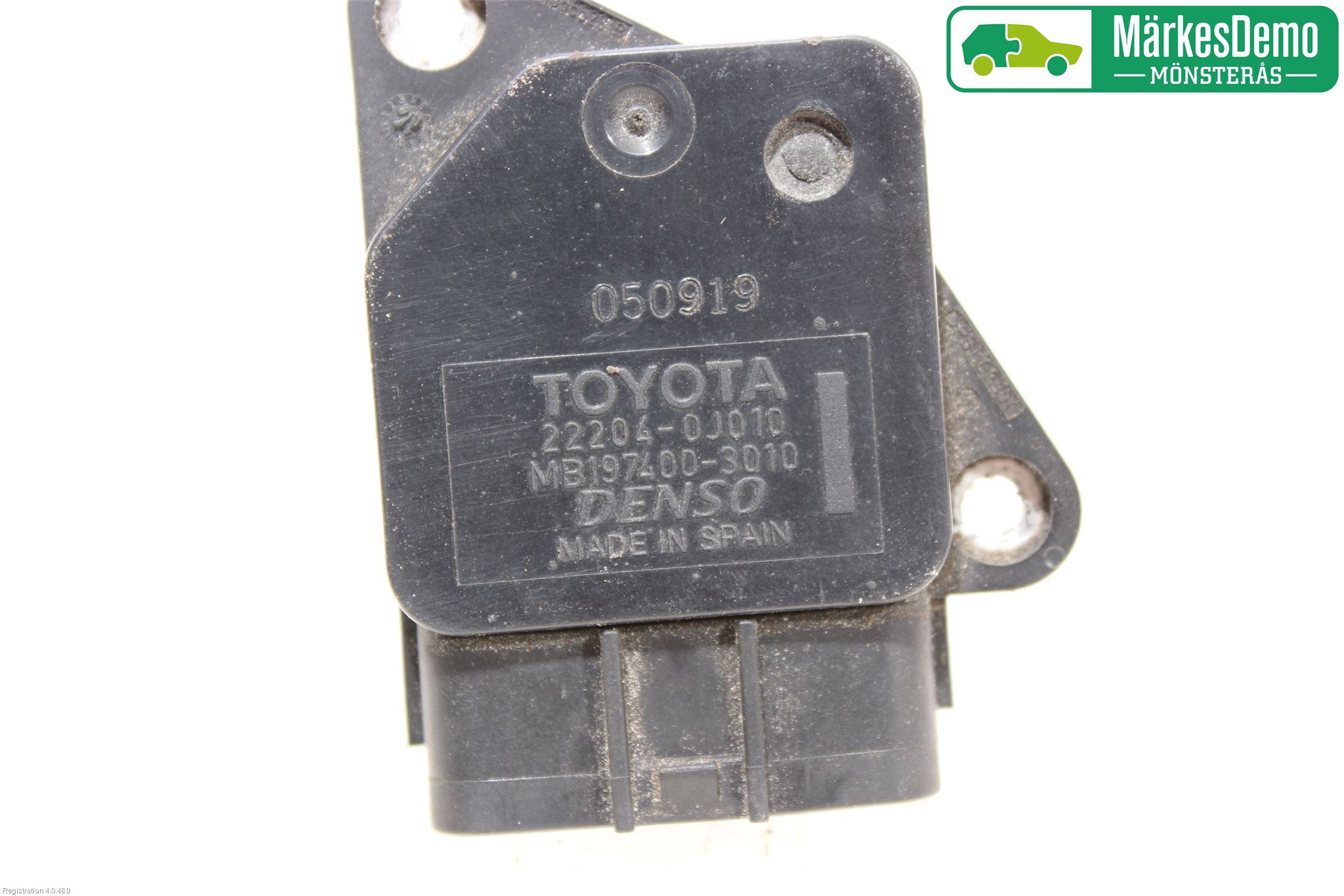 Toyota COROLLA 02-07 Injluftmassamätare