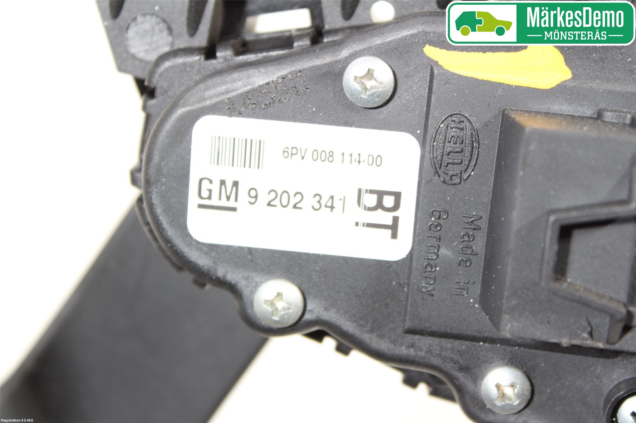 Opel ZAFIRA B 06-14 Gaspedal