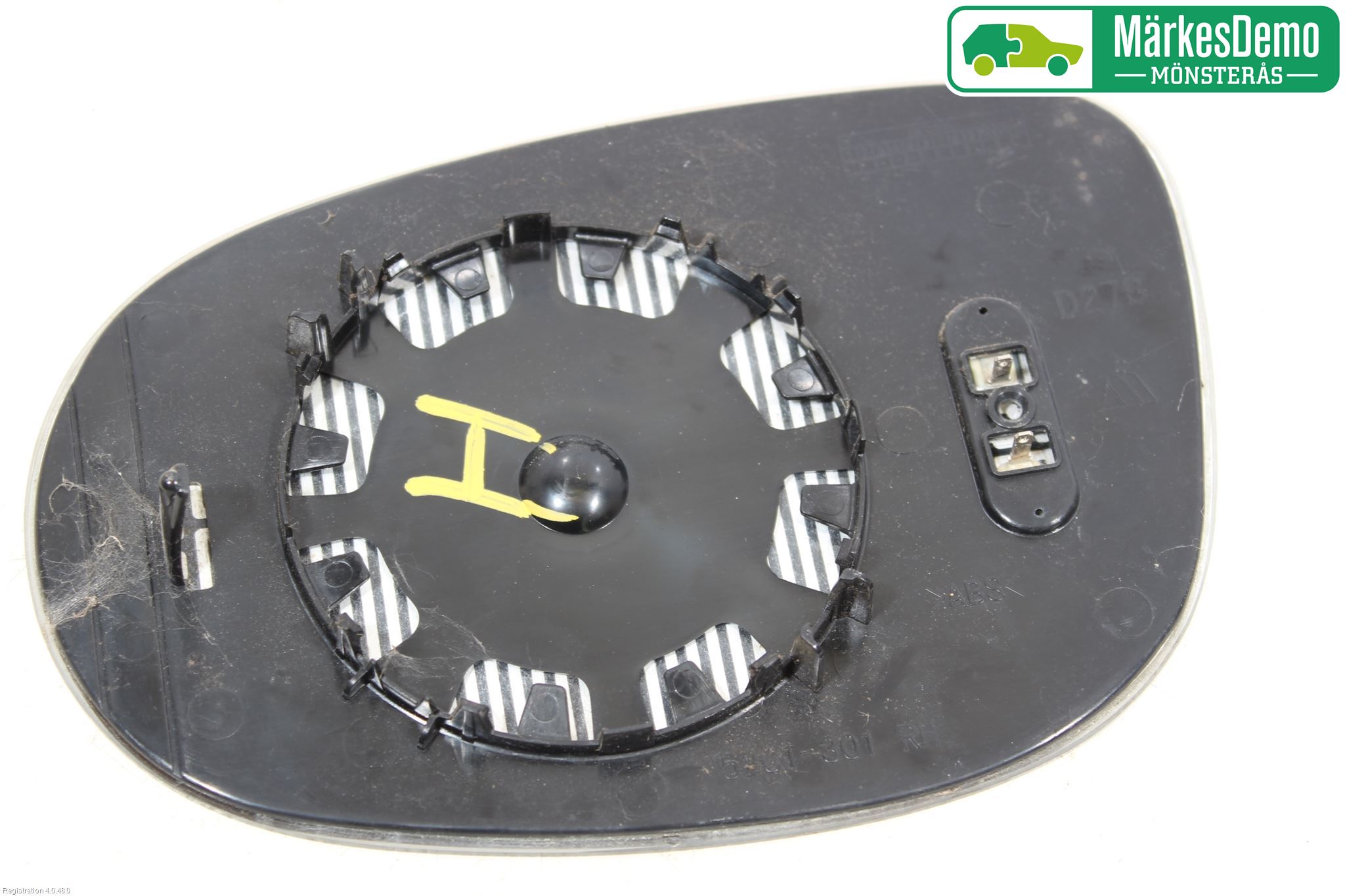 Ford KA 09-16 Spegelglas Hö