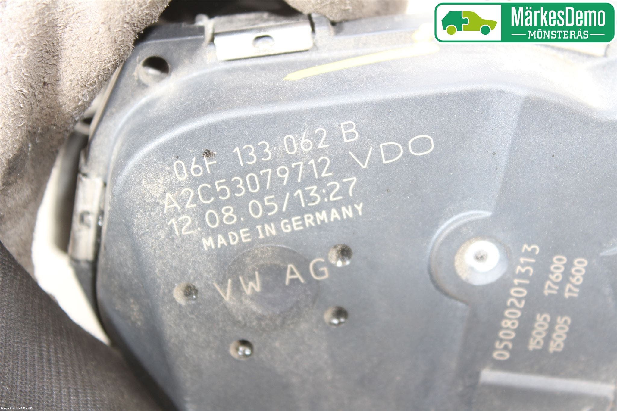 Volkswagen VW PASSAT 05-11 Injspjällhus