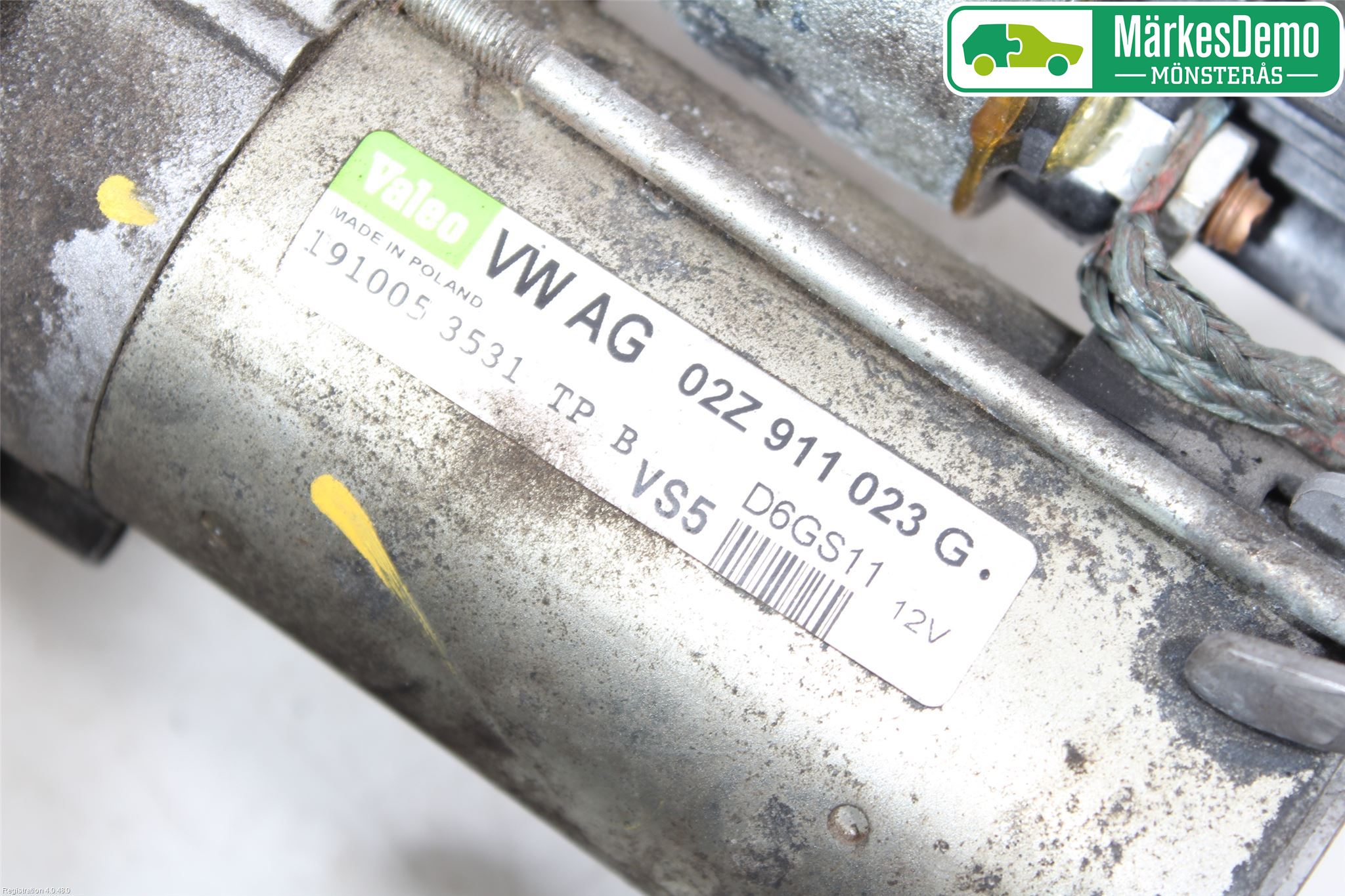 Volkswagen VW PASSAT 05-11 Startmotor