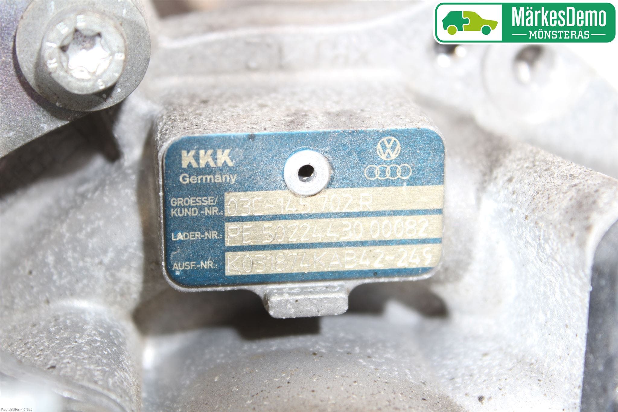 Volkswagen VW PASSAT 11-14 Turboaggregat