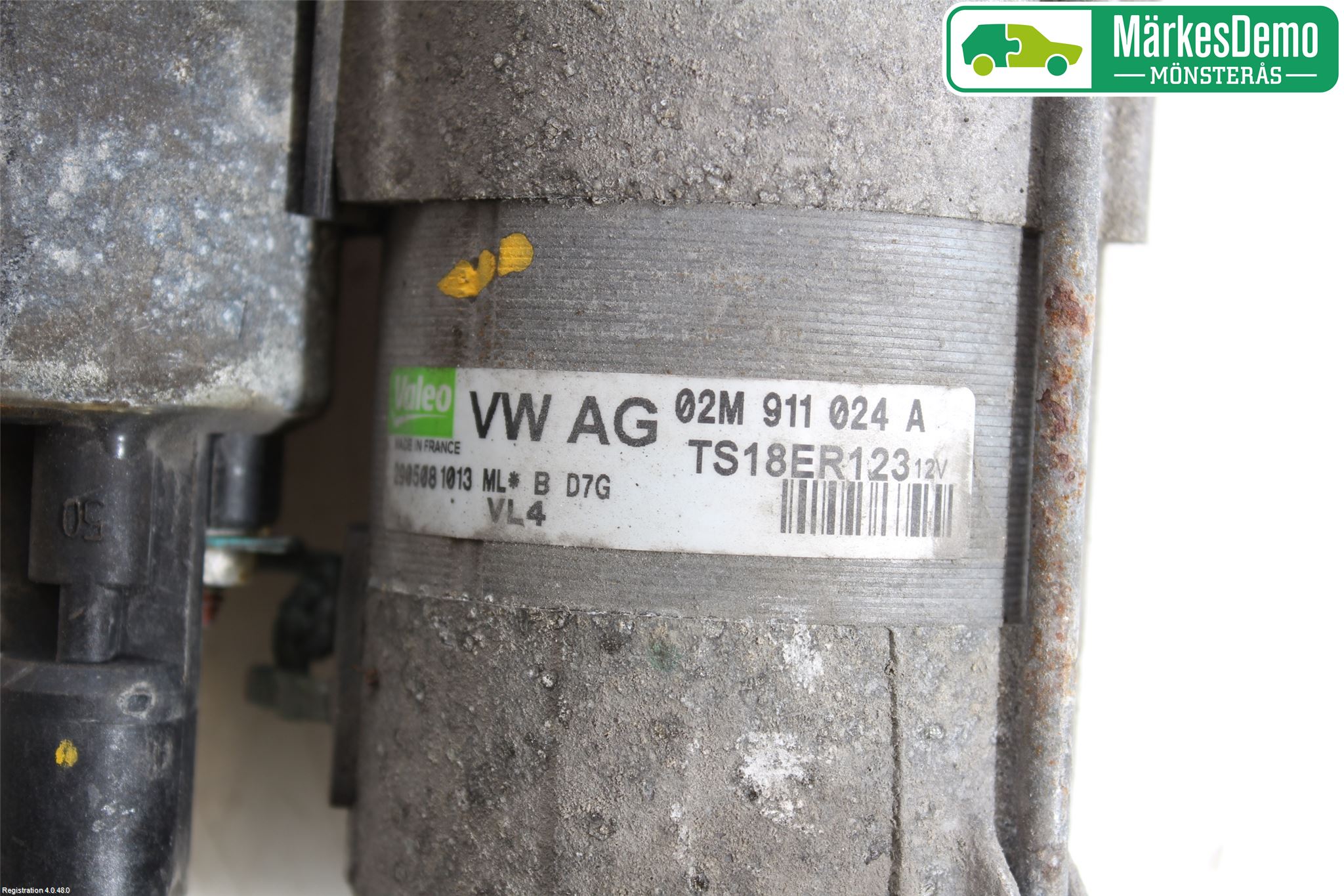 Volkswagen VW TIGUAN 07-16 Startmotor Diesel