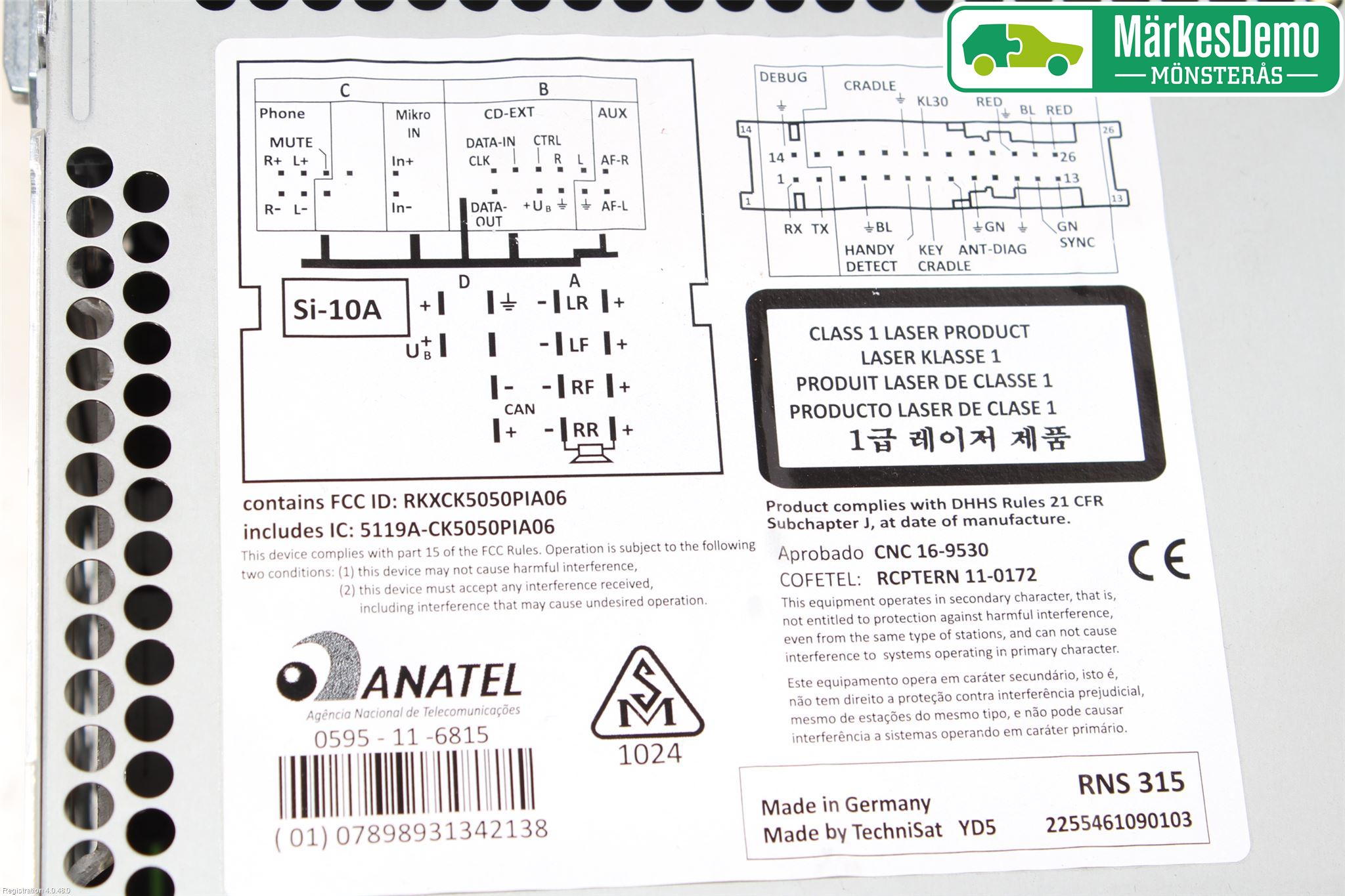 Volkswagen VW SHARAN 11- Radio